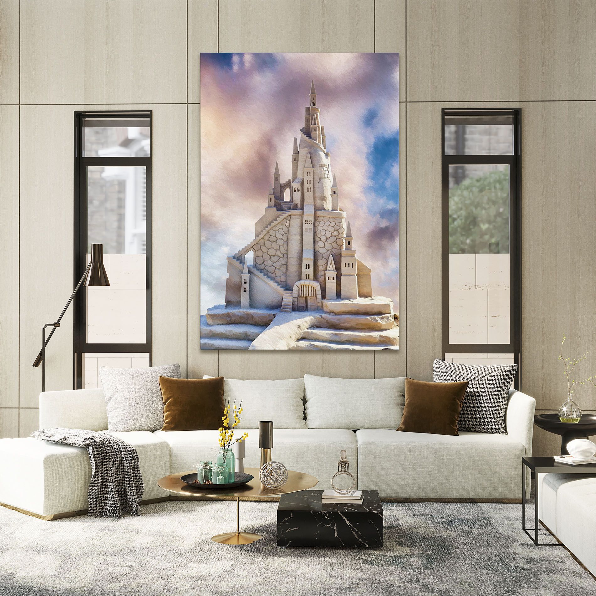 Cream Castle mockup 2