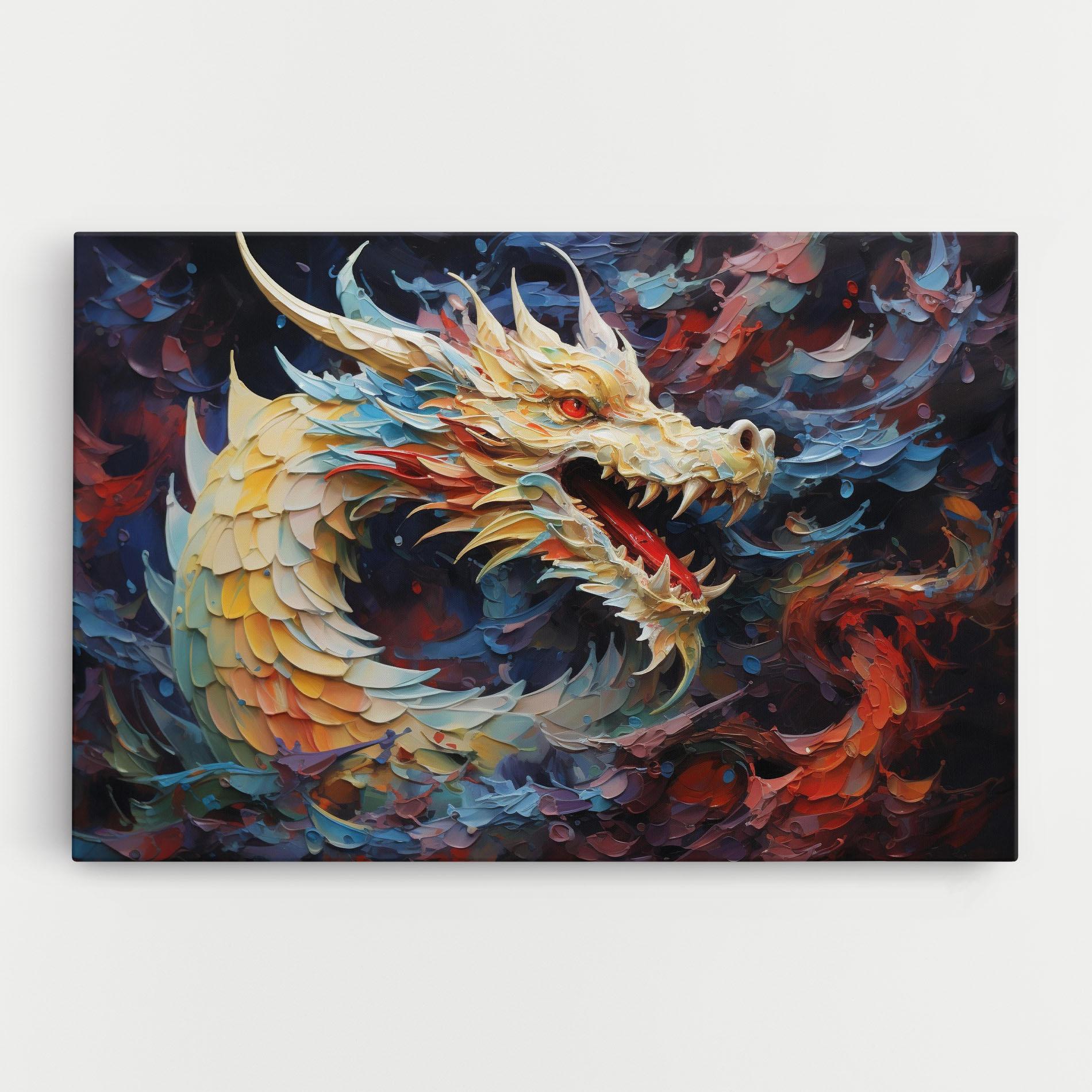 Tablou Canvas Fantasy Dragon Art mockup 0