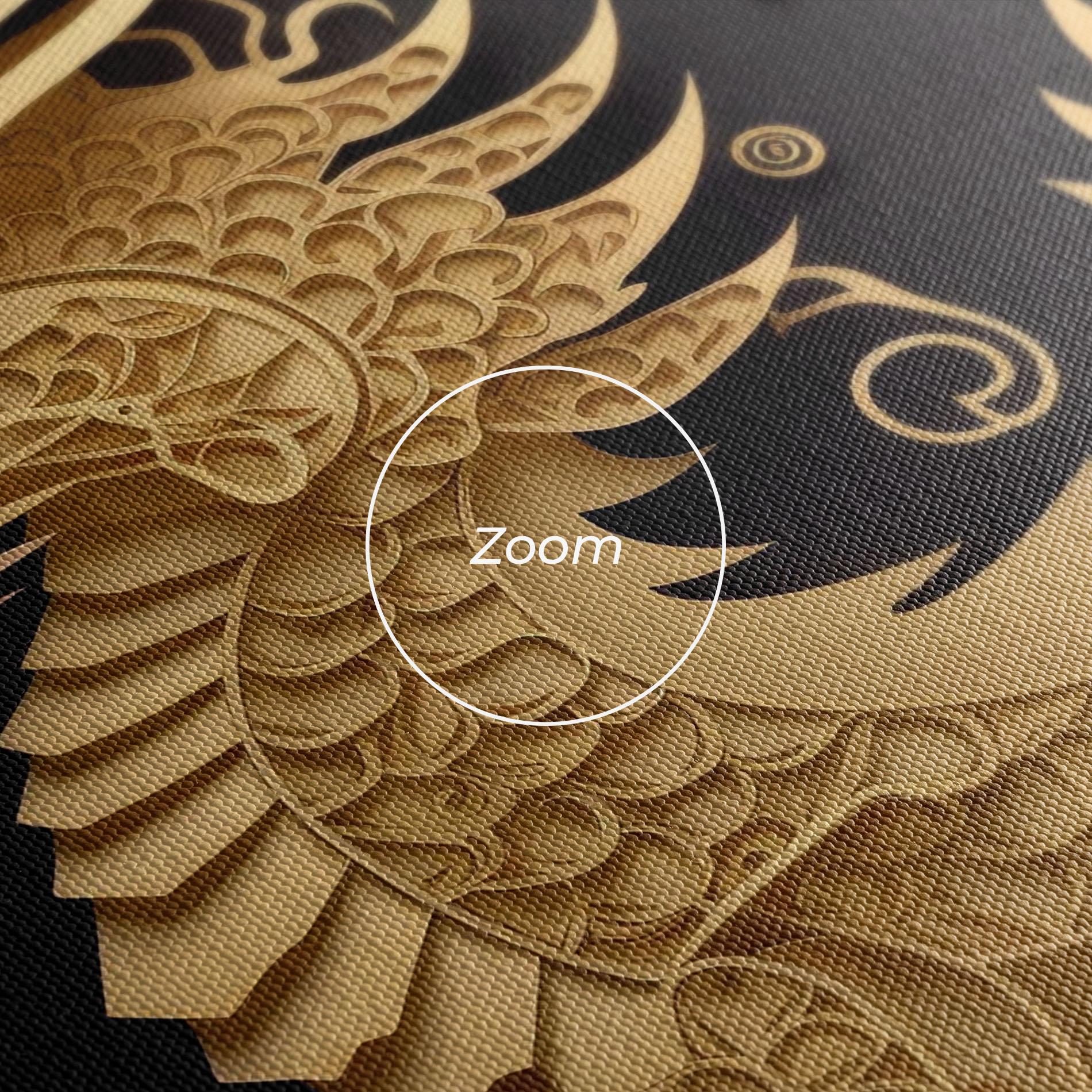 Tablou Canvas Dragon Zodiac Sign mockup 3