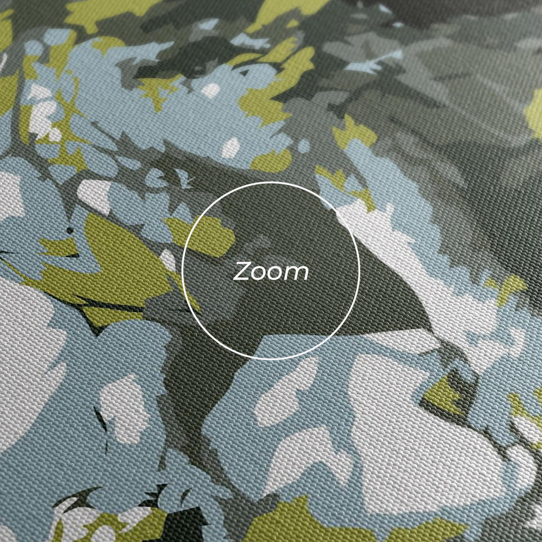 Tablou Canvas Grey Nature Dragon mockup 3