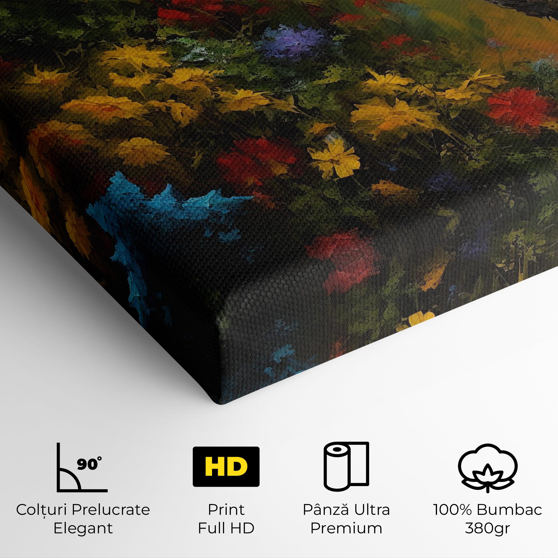 Tablou Canvas Dragon In Nature mockup 4