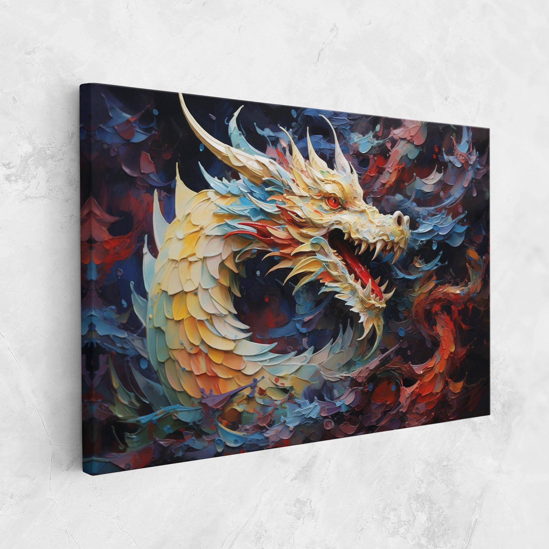 Tablou Canvas Fantasy Dragon Art mockup 1