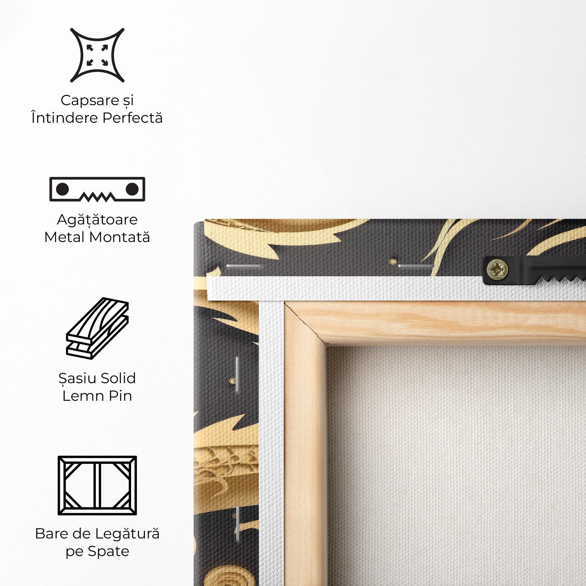 Tablou Canvas Dragon Zodiac Sign mockup 5