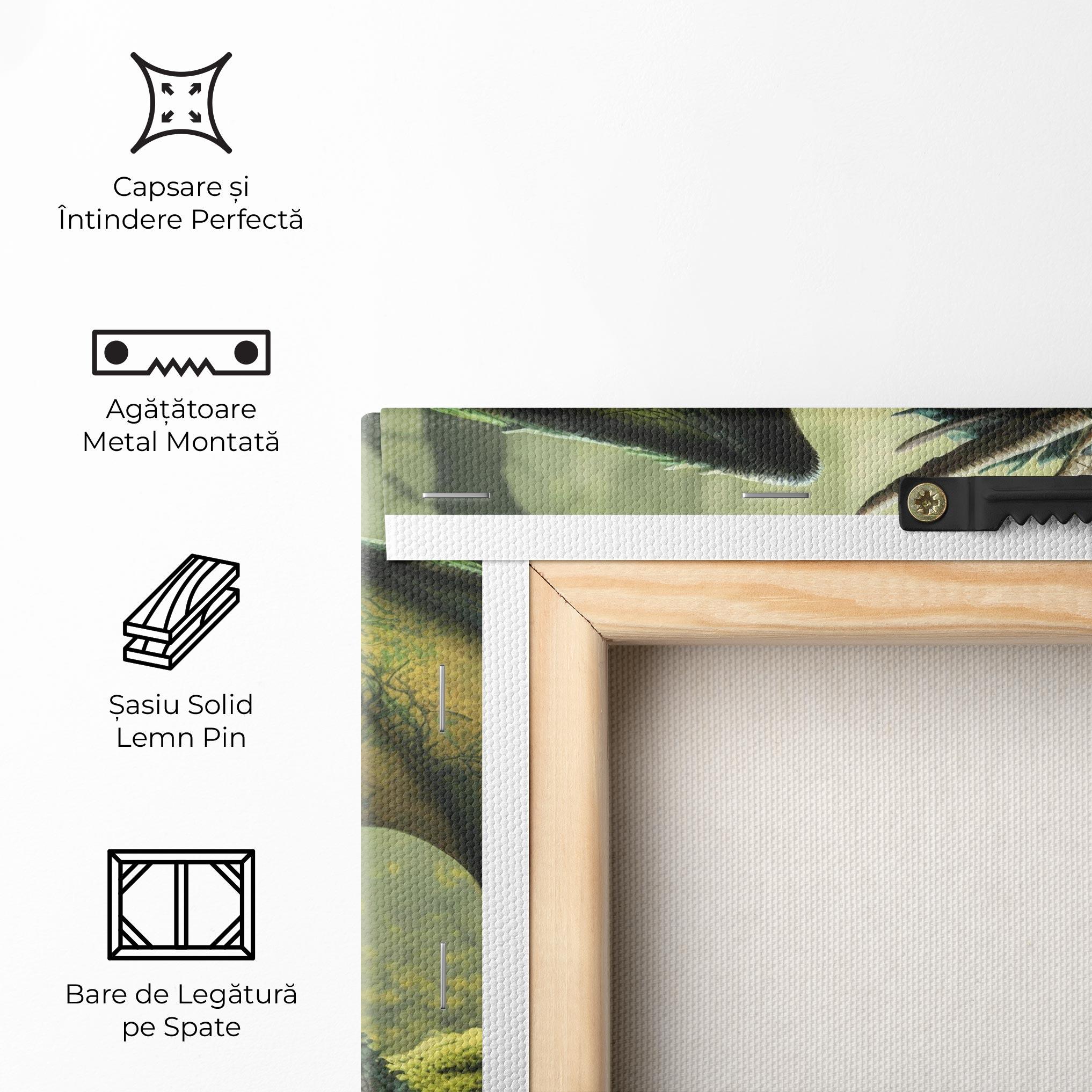Tablou Canvas Green Dragon mockup 5