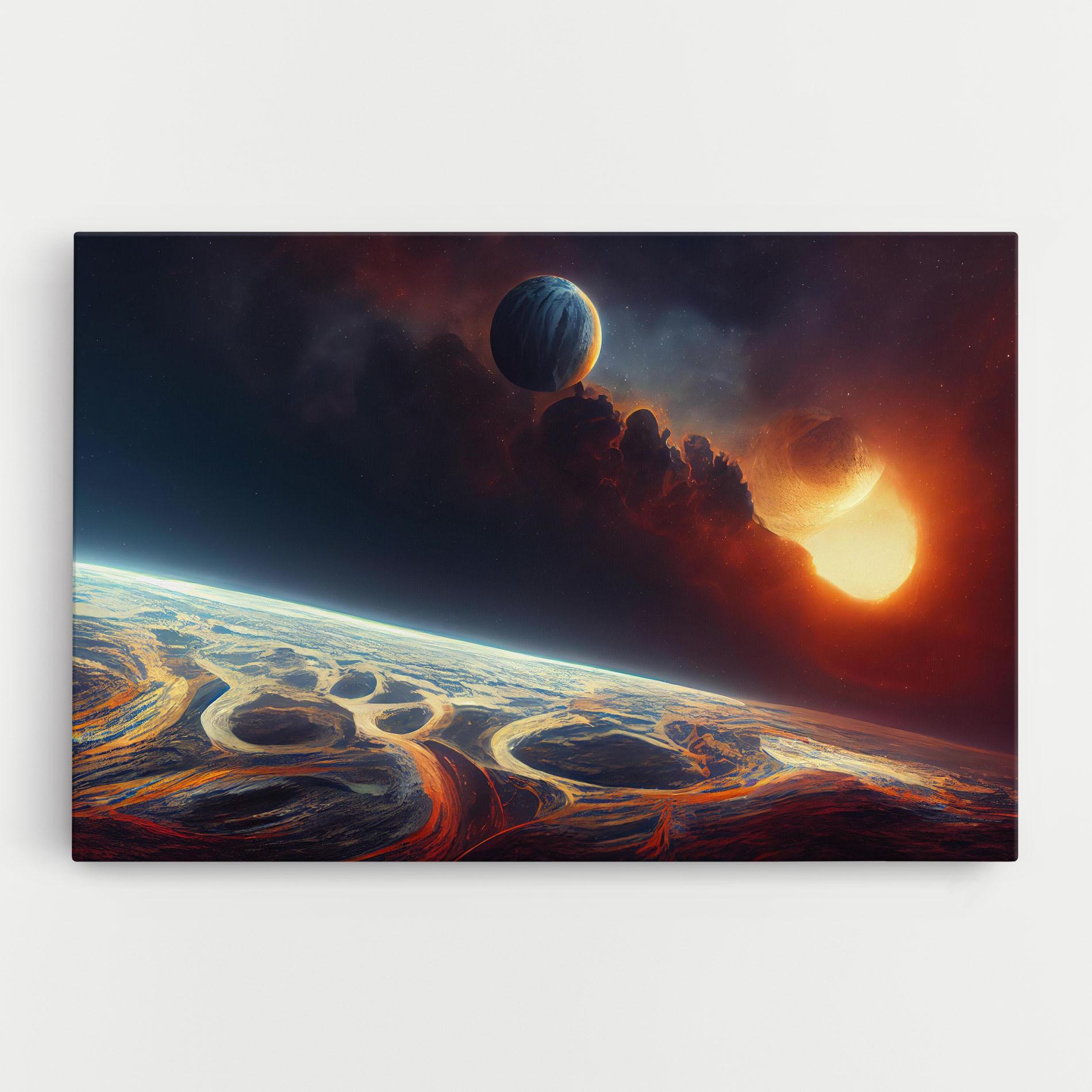 Tablou Canvas Cosmic Craze mockup 0