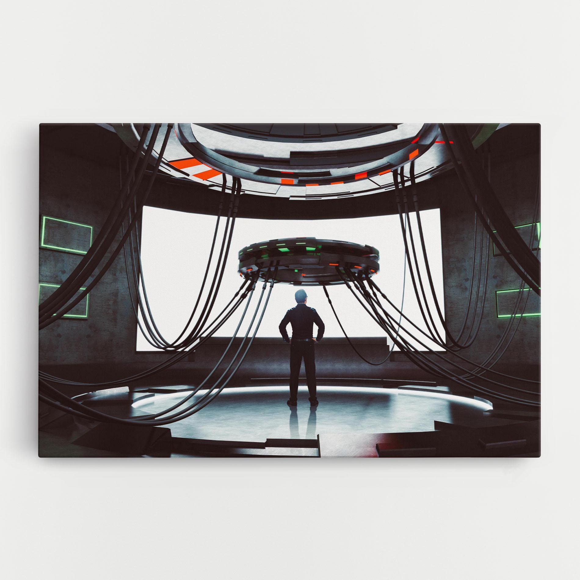 Tablou Canvas Cyber Chronicle mockup 0