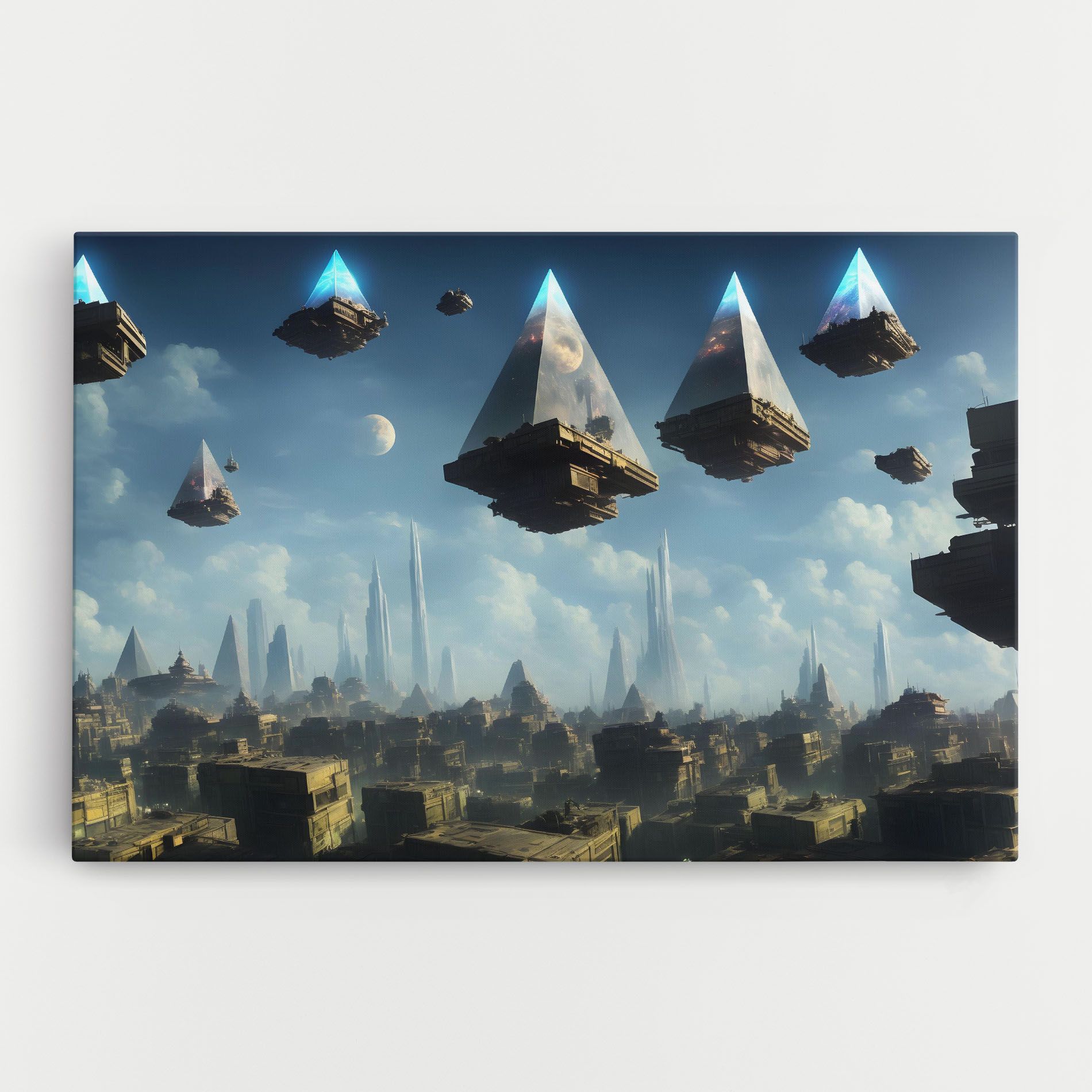 Flying Piramids mockup 0