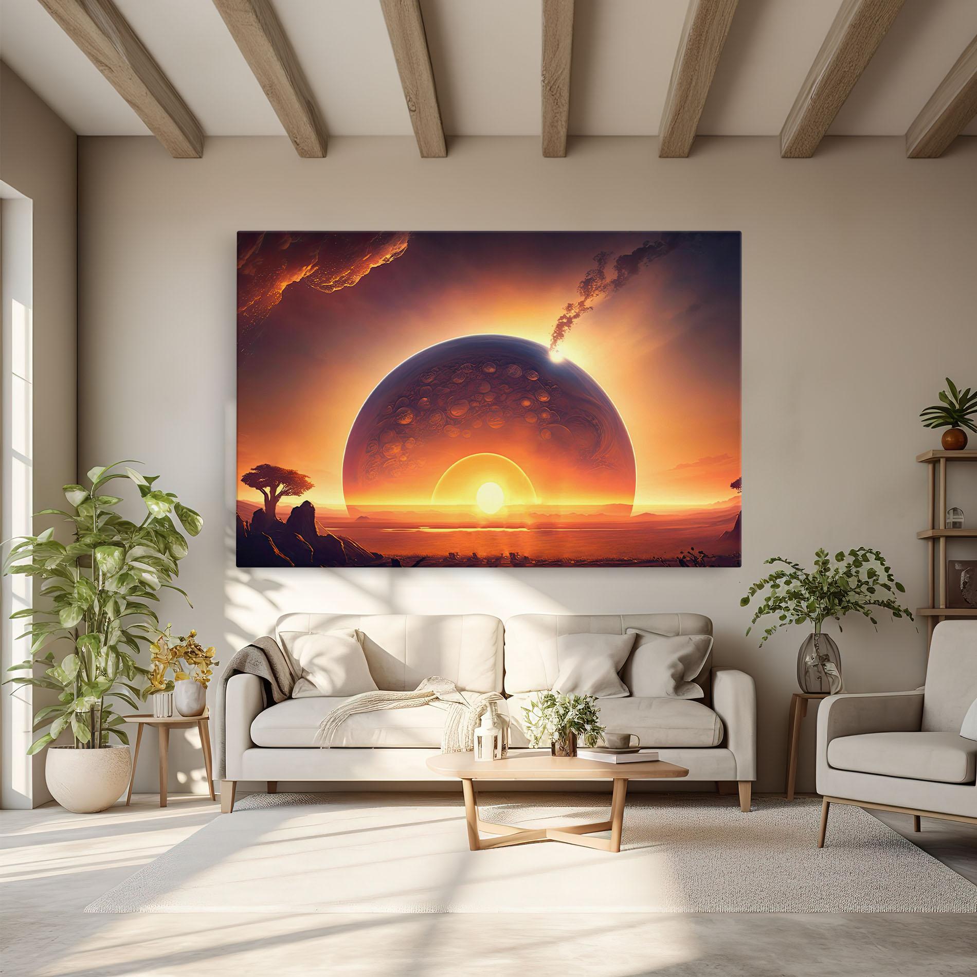 Tablou Canvas Abstract Fantasy Science mockup 6