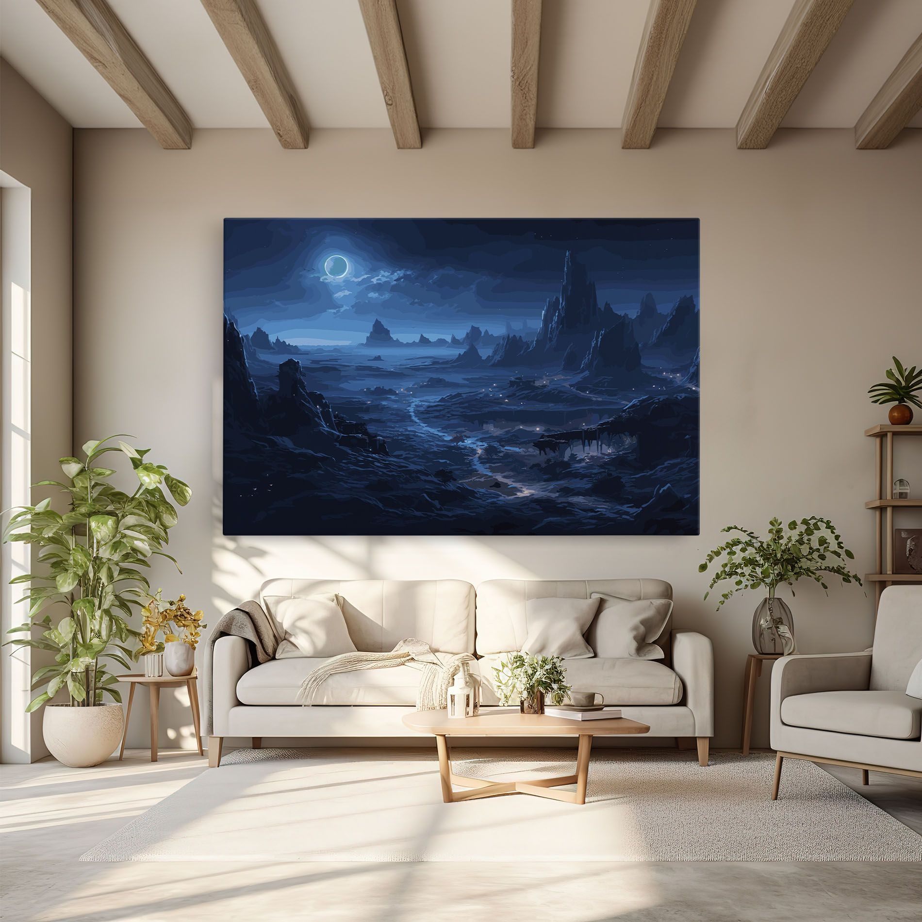 Blue Art World mockup 6