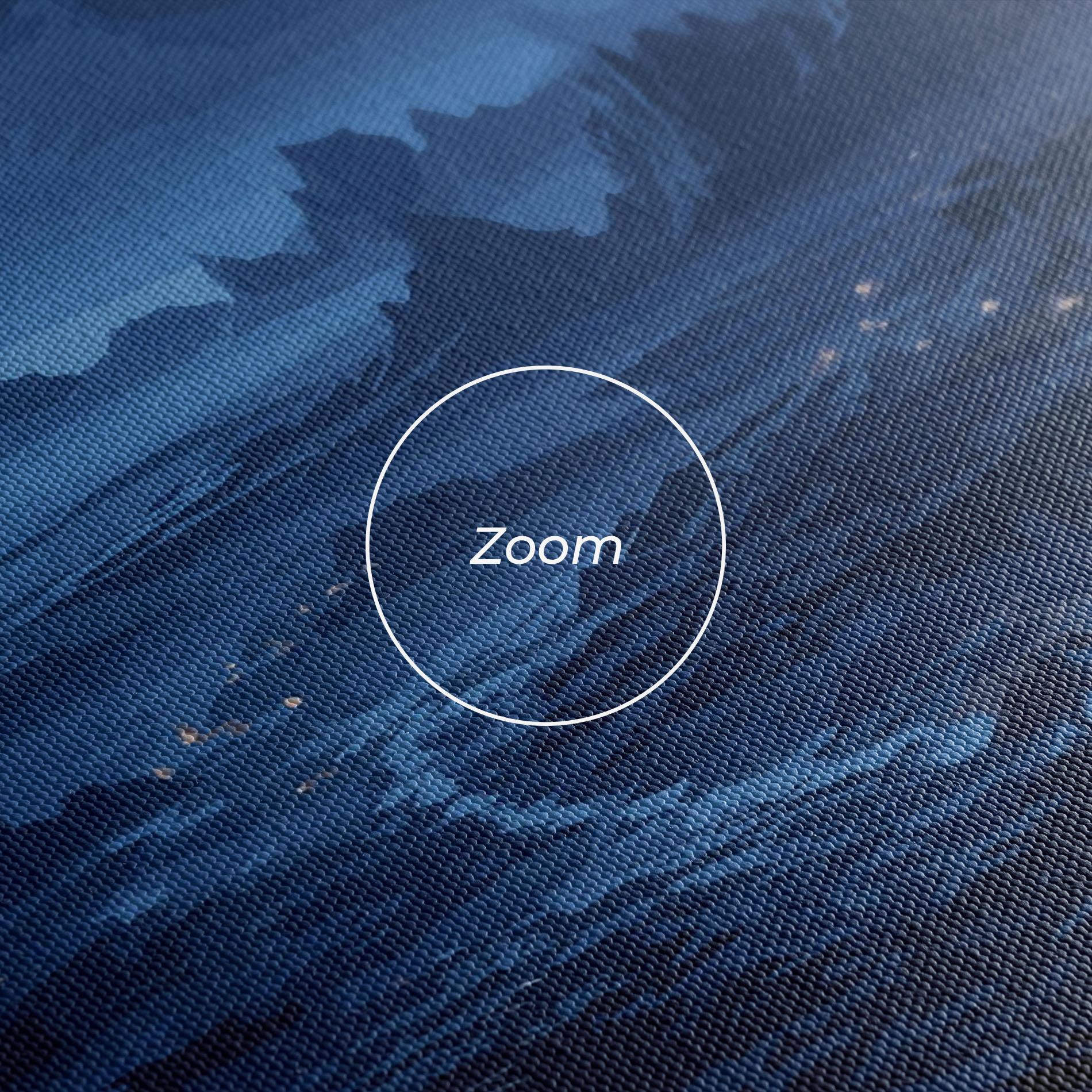 Tablou Canvas Blue Art World mockup 3