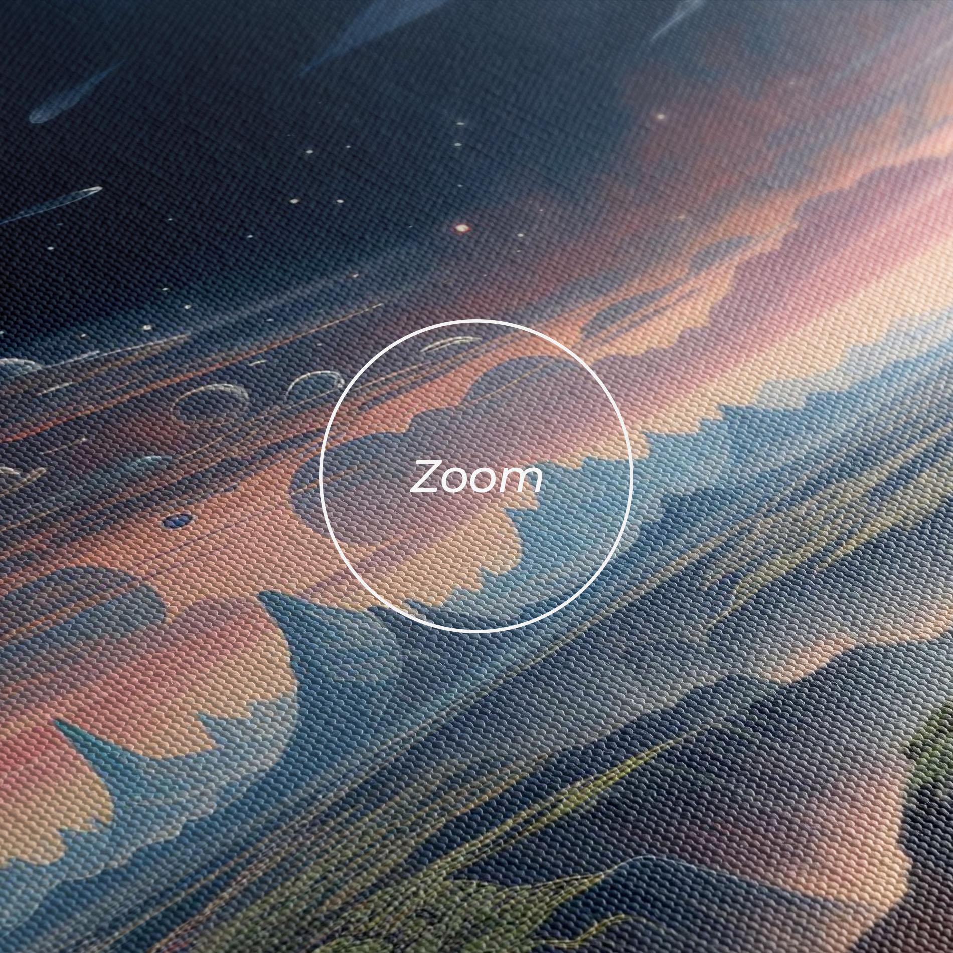 Tablou Canvas Celestial Chronicler mockup 3