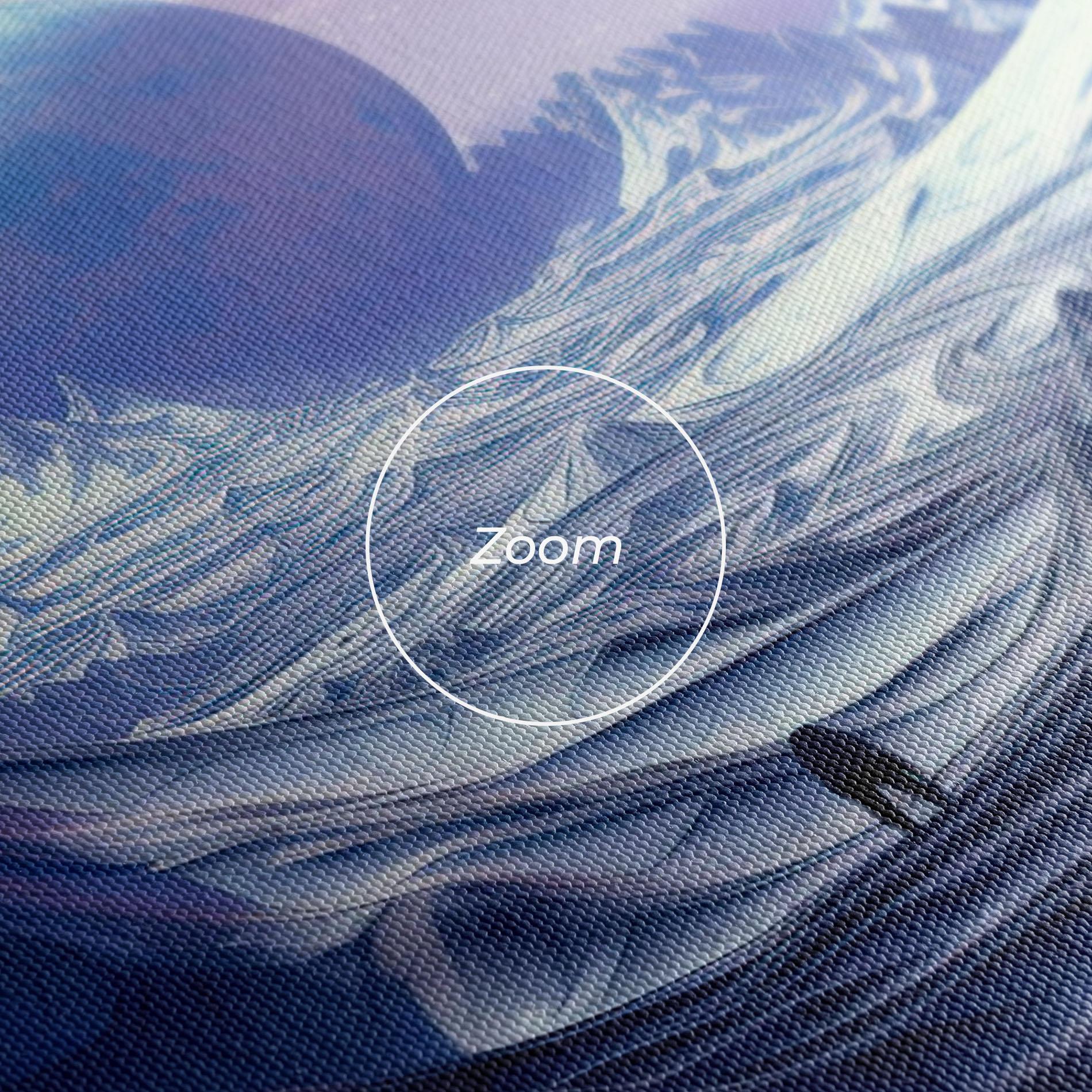 Tablou Canvas Snowy Landscape Art mockup 3