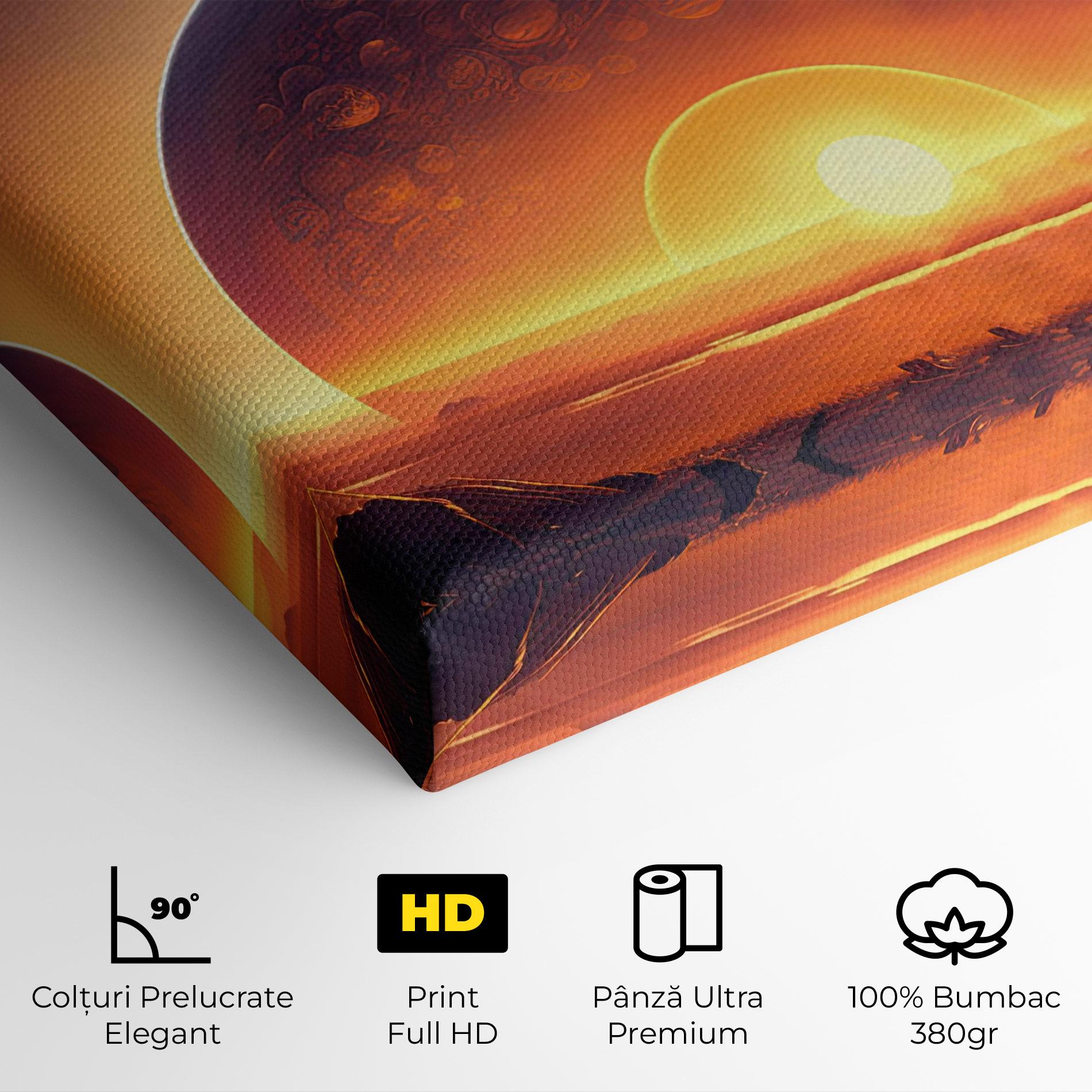 Tablou Canvas Abstract Fantasy Science mockup 4