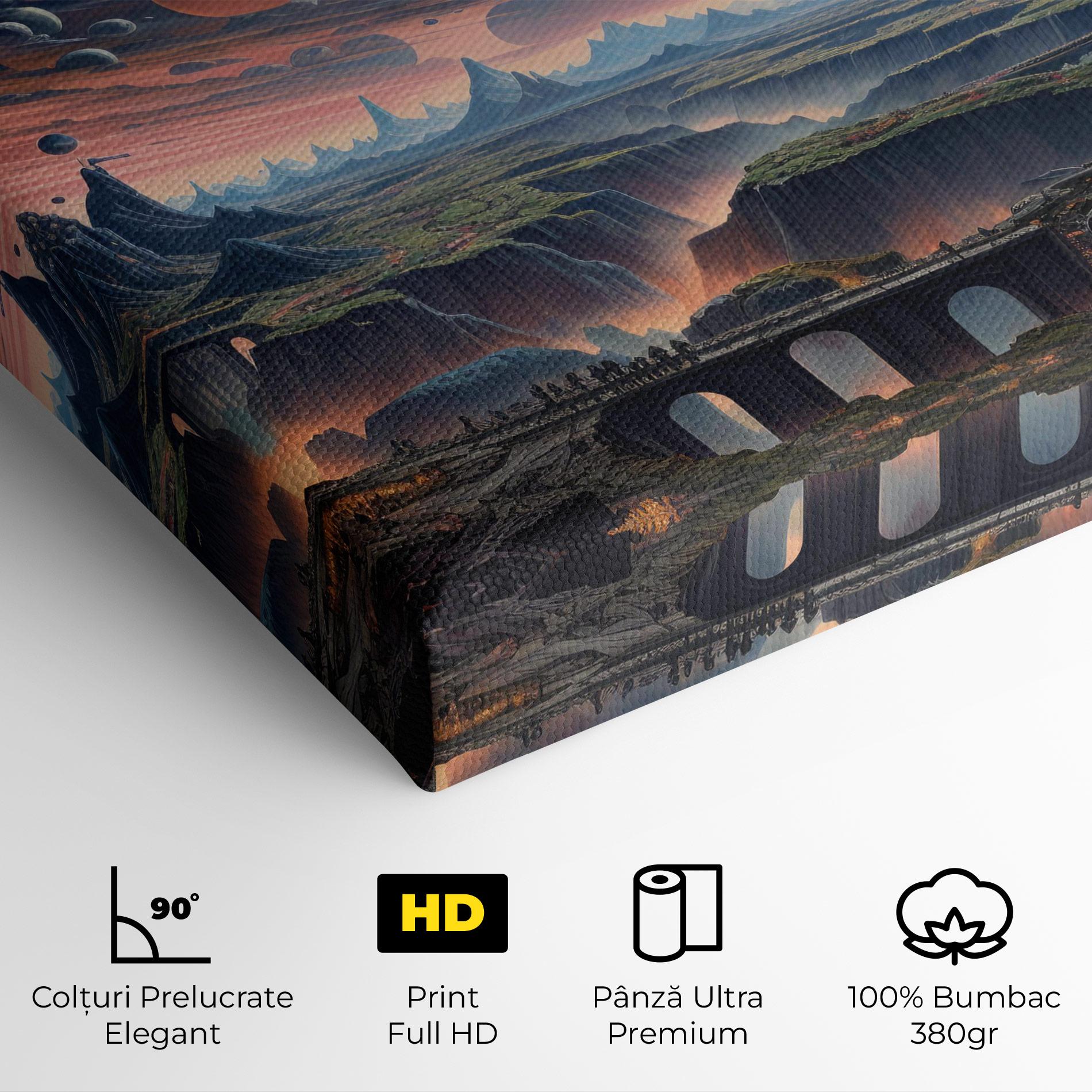 Tablou Canvas Celestial Chronicler mockup 4
