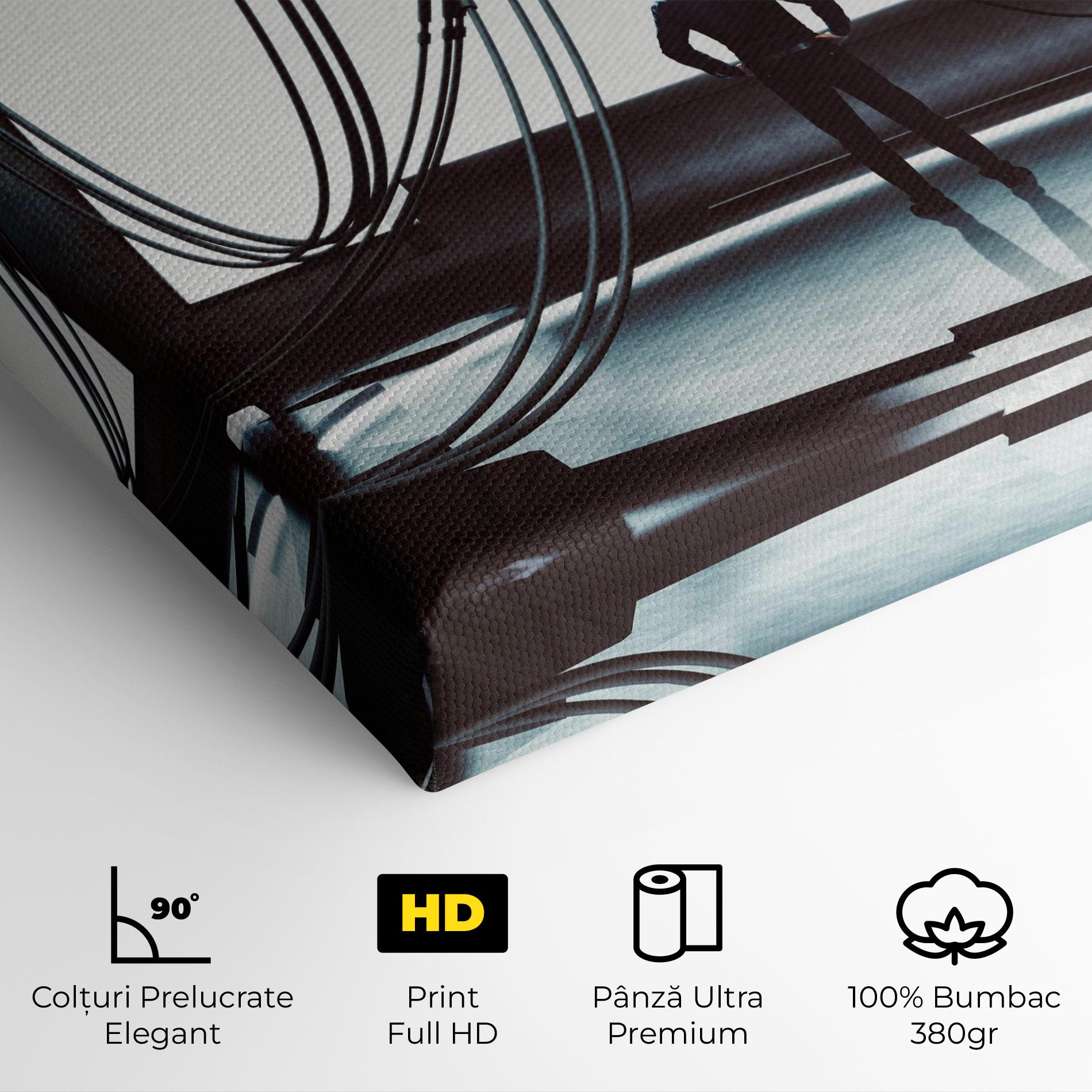 Tablou Canvas Cyber Chronicle mockup 4