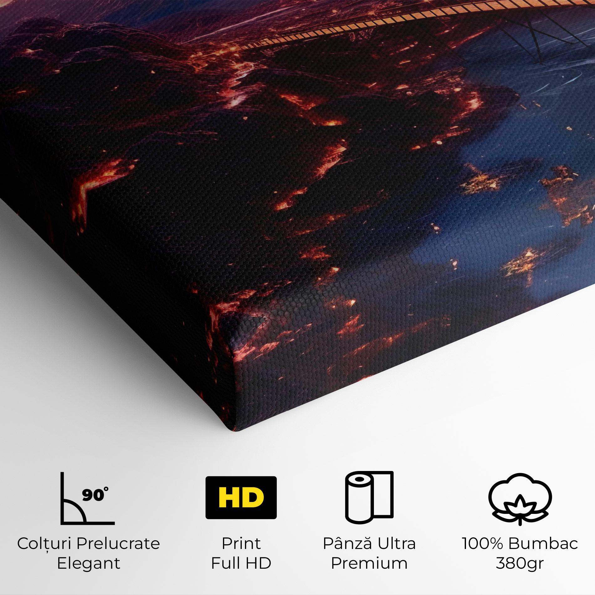 Tablou Canvas Interstellar Journey mockup 4