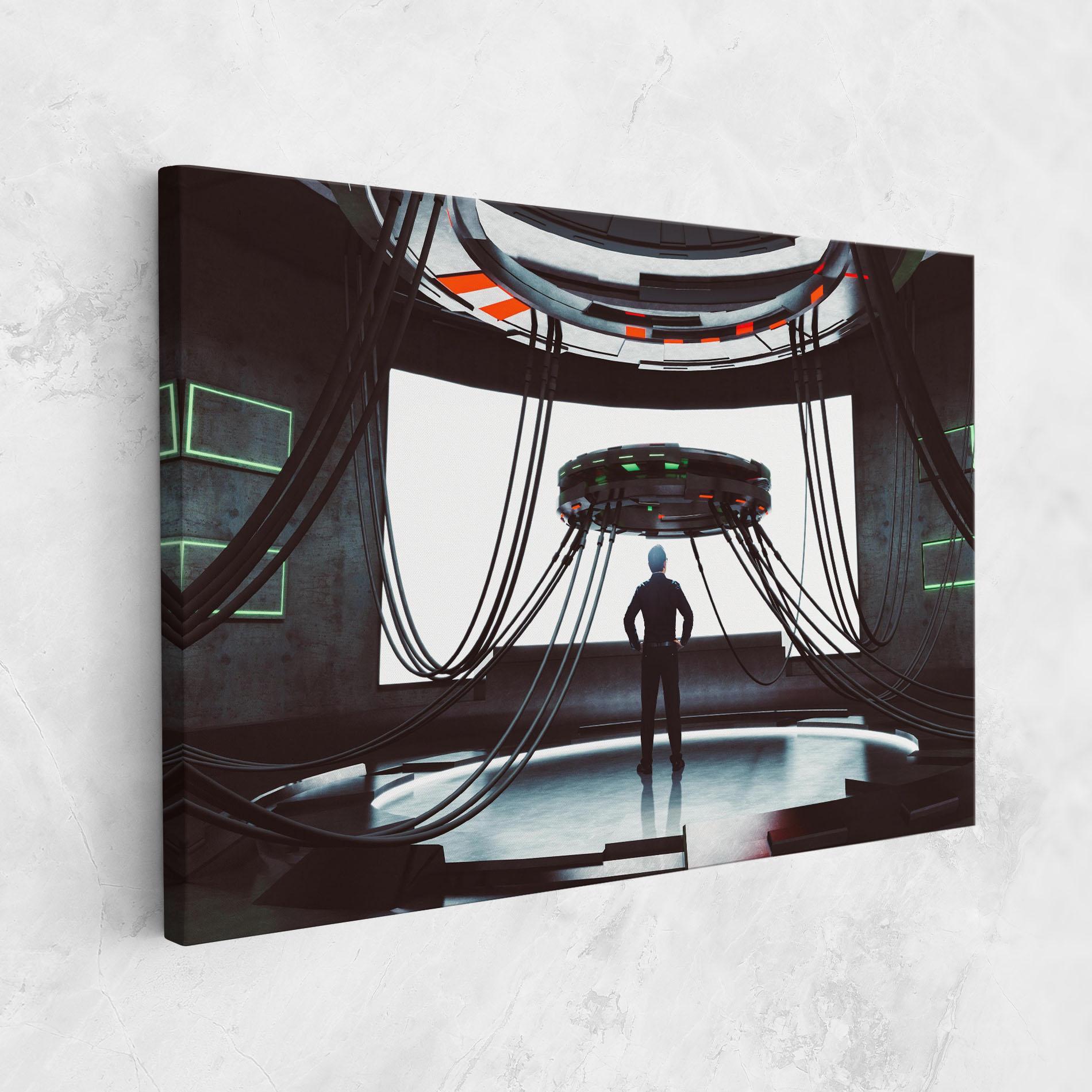 Tablou Canvas Cyber Chronicle mockup 1