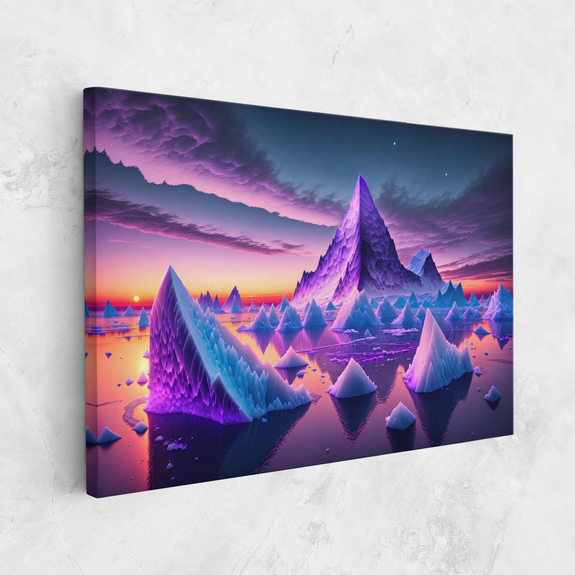Tablou Canvas Floating Iceberg mockup 1