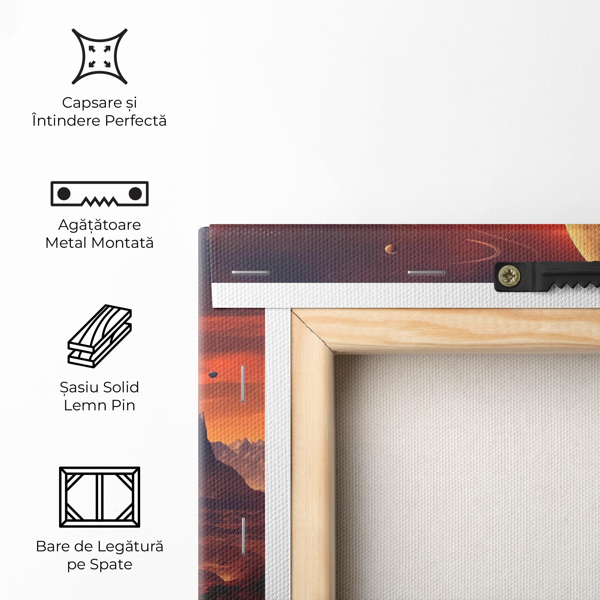 Fiery Orange Sunset mockup 5