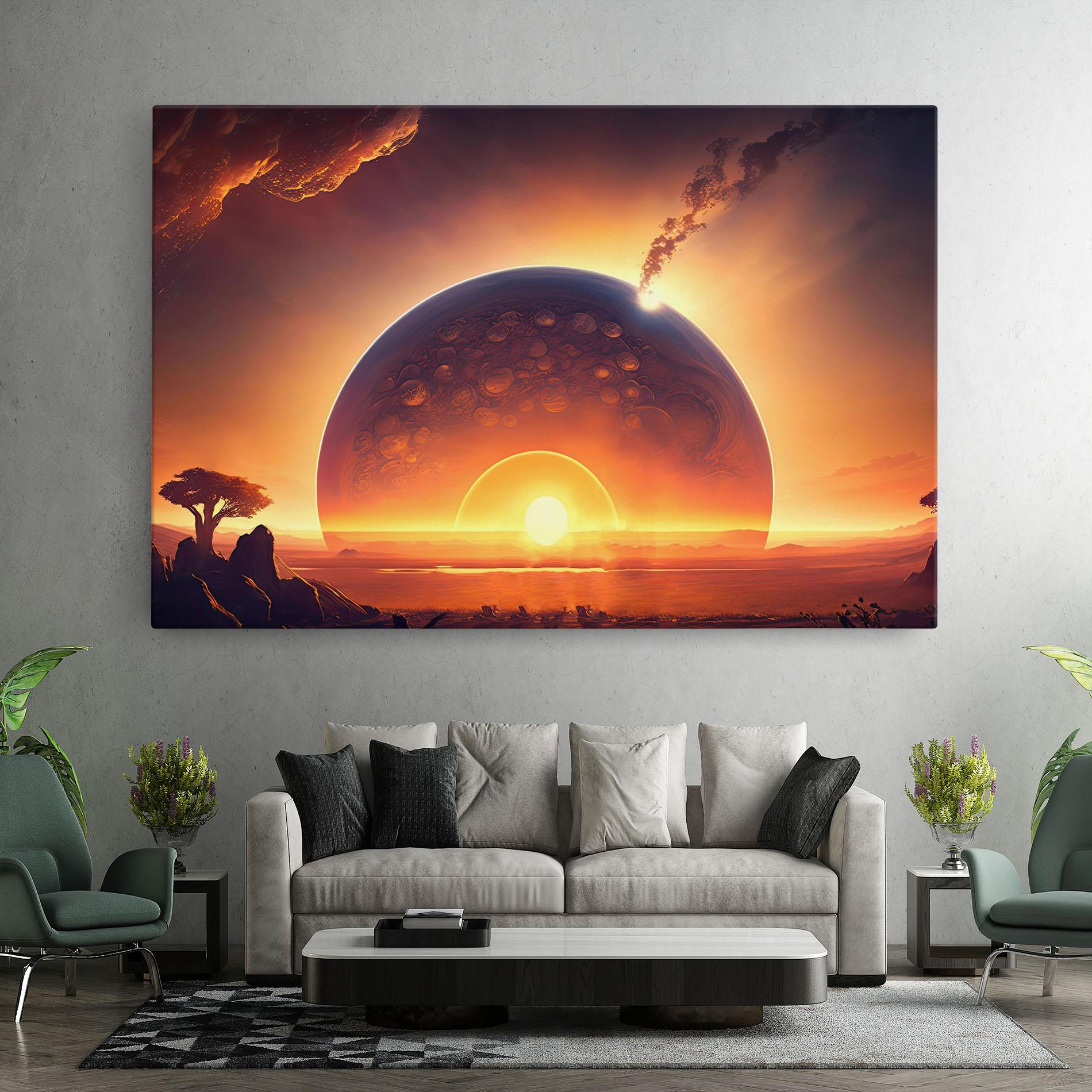 Tablou Canvas Abstract Fantasy Science mockup 7