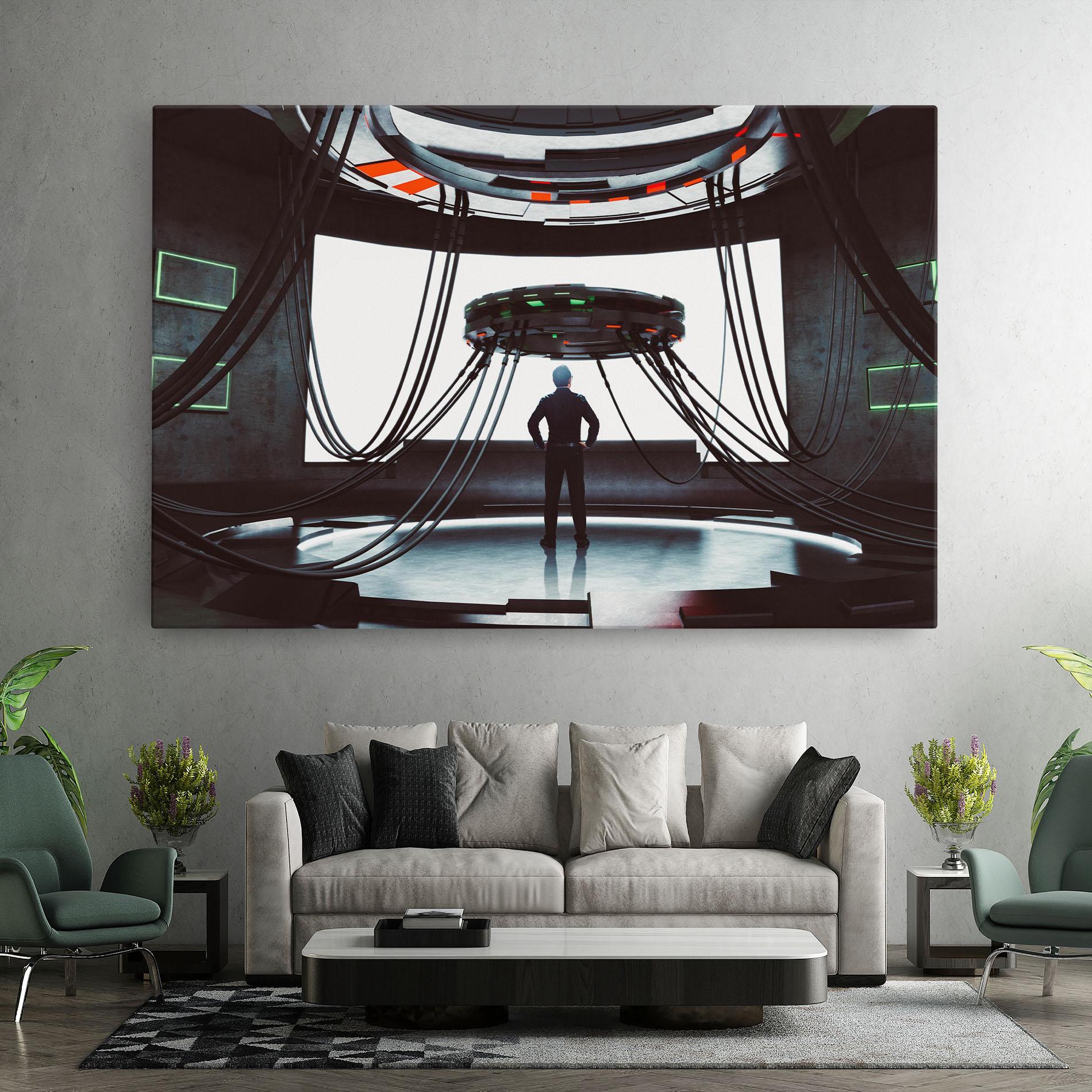 Tablou Canvas Cyber Chronicle mockup 7