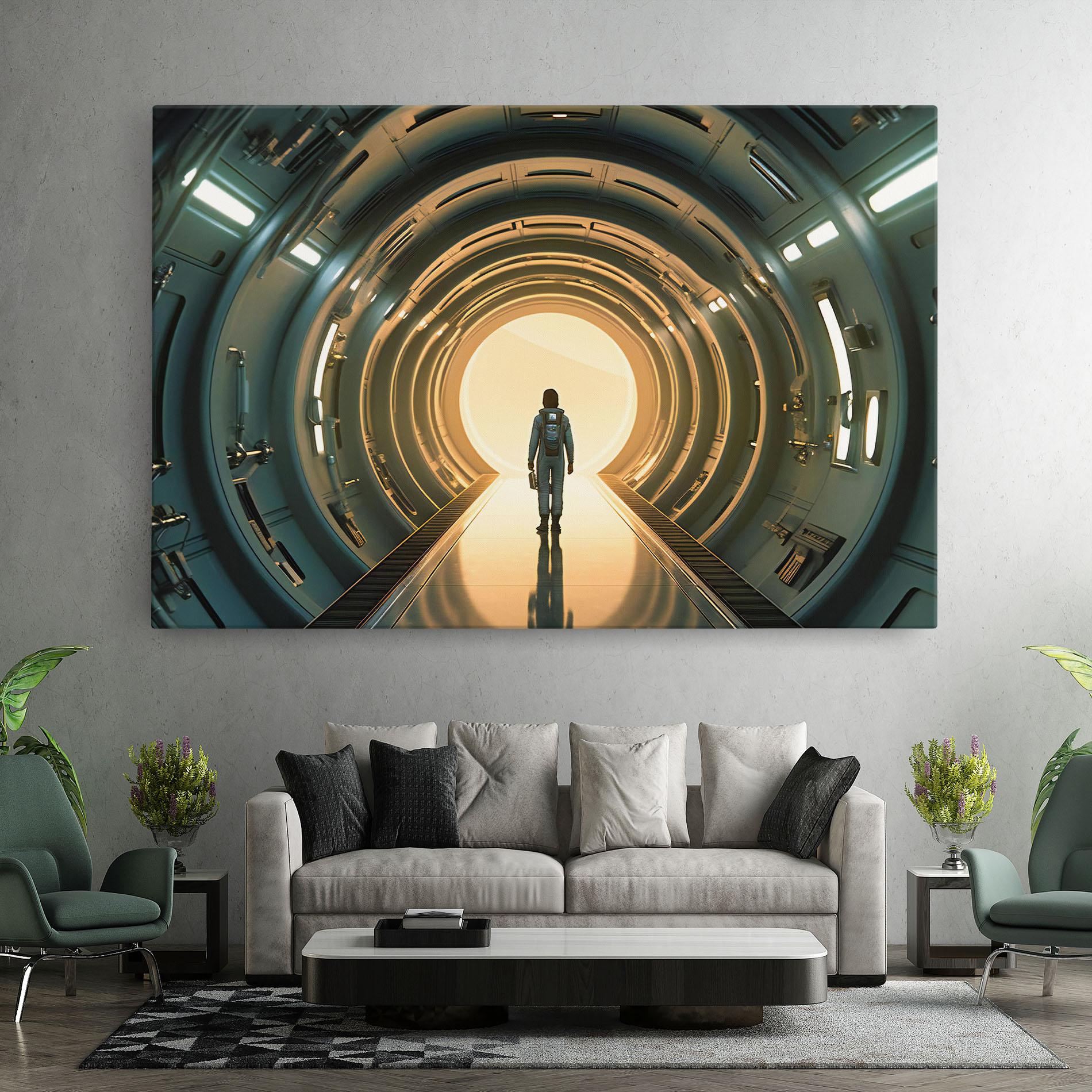 Tablou Canvas Infinity Intrigue mockup 7