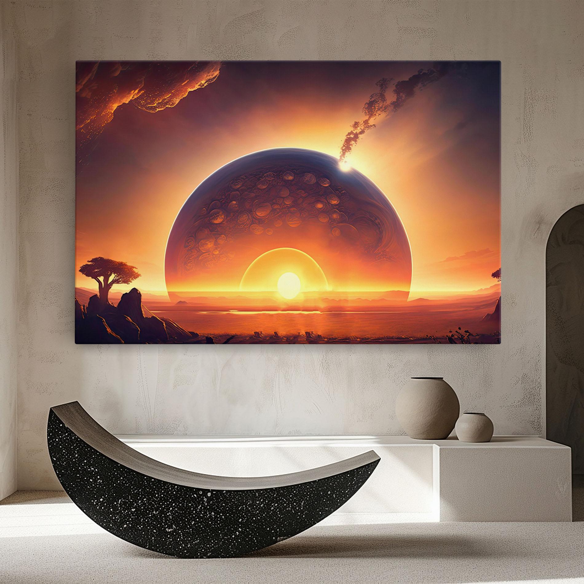 Tablou Canvas Abstract Fantasy Science mockup 8