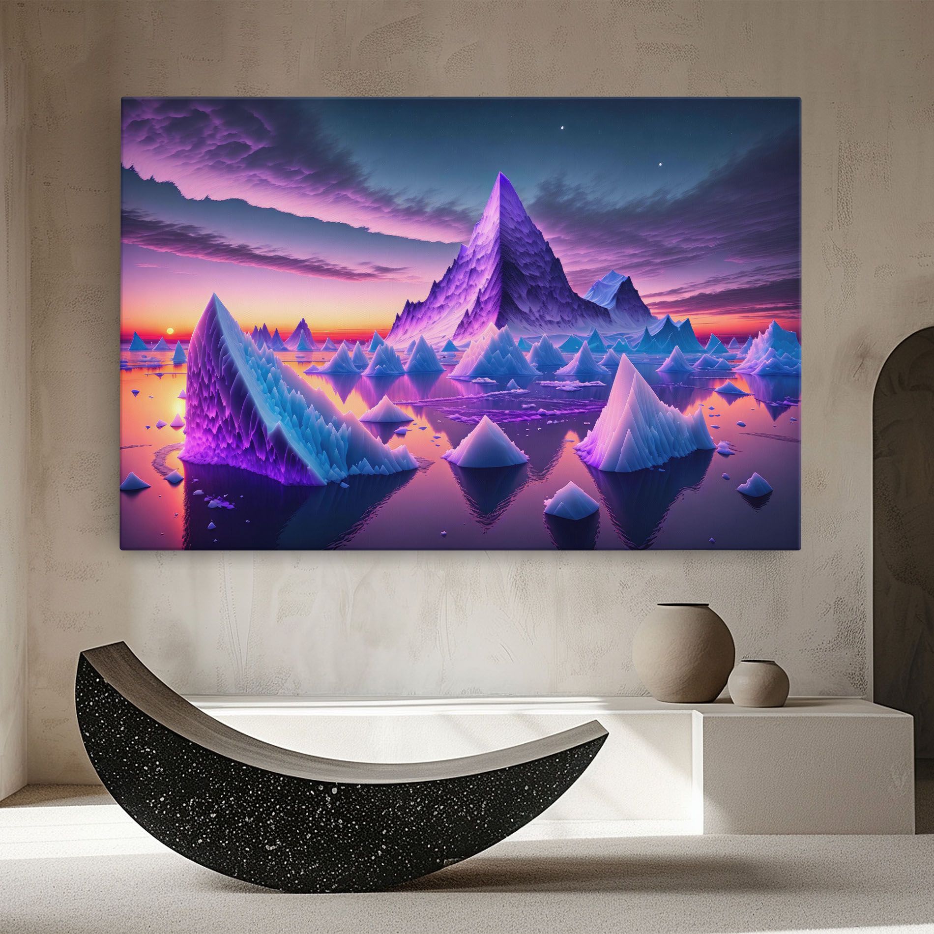 Floating Iceberg mockup 8