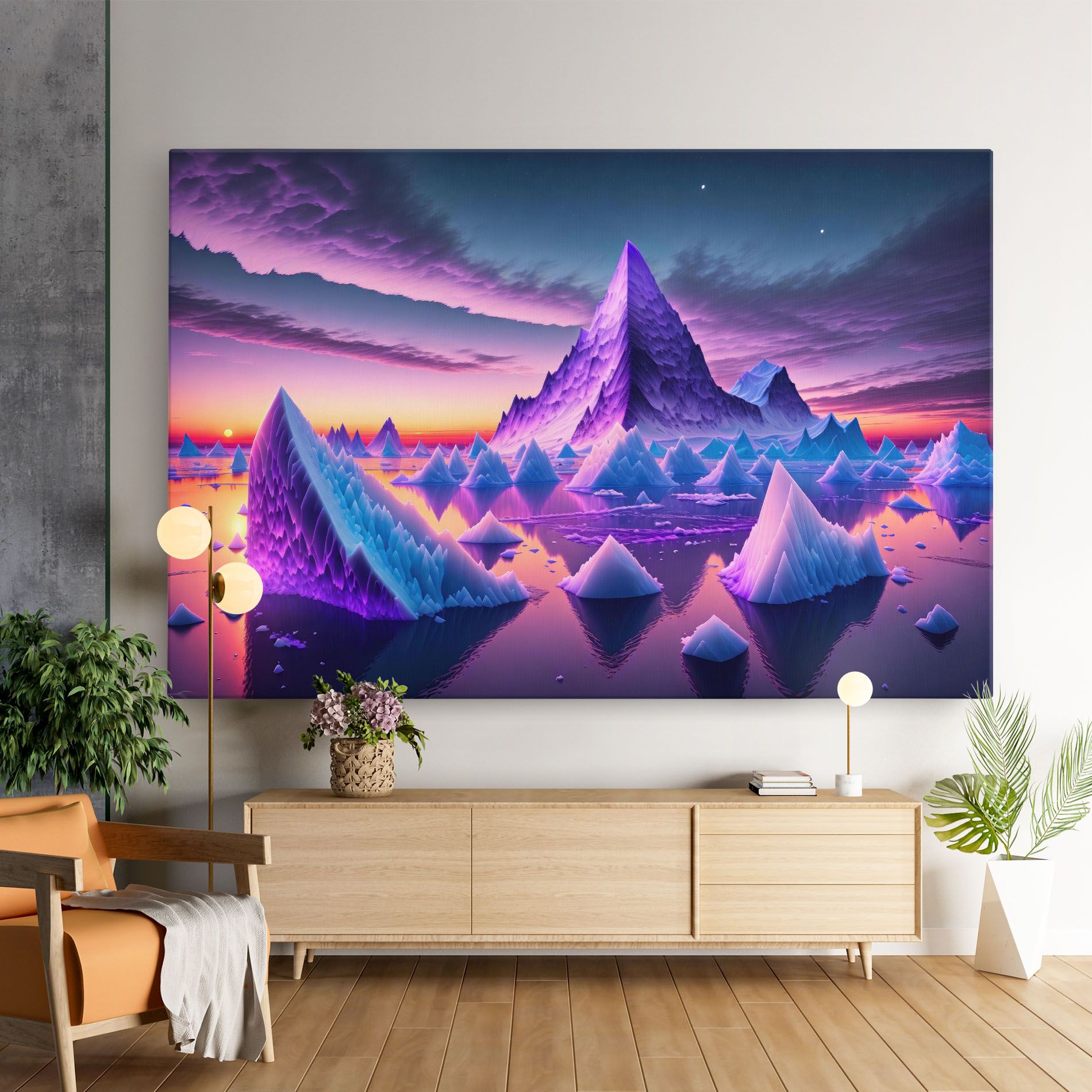 Floating Iceberg mockup 9