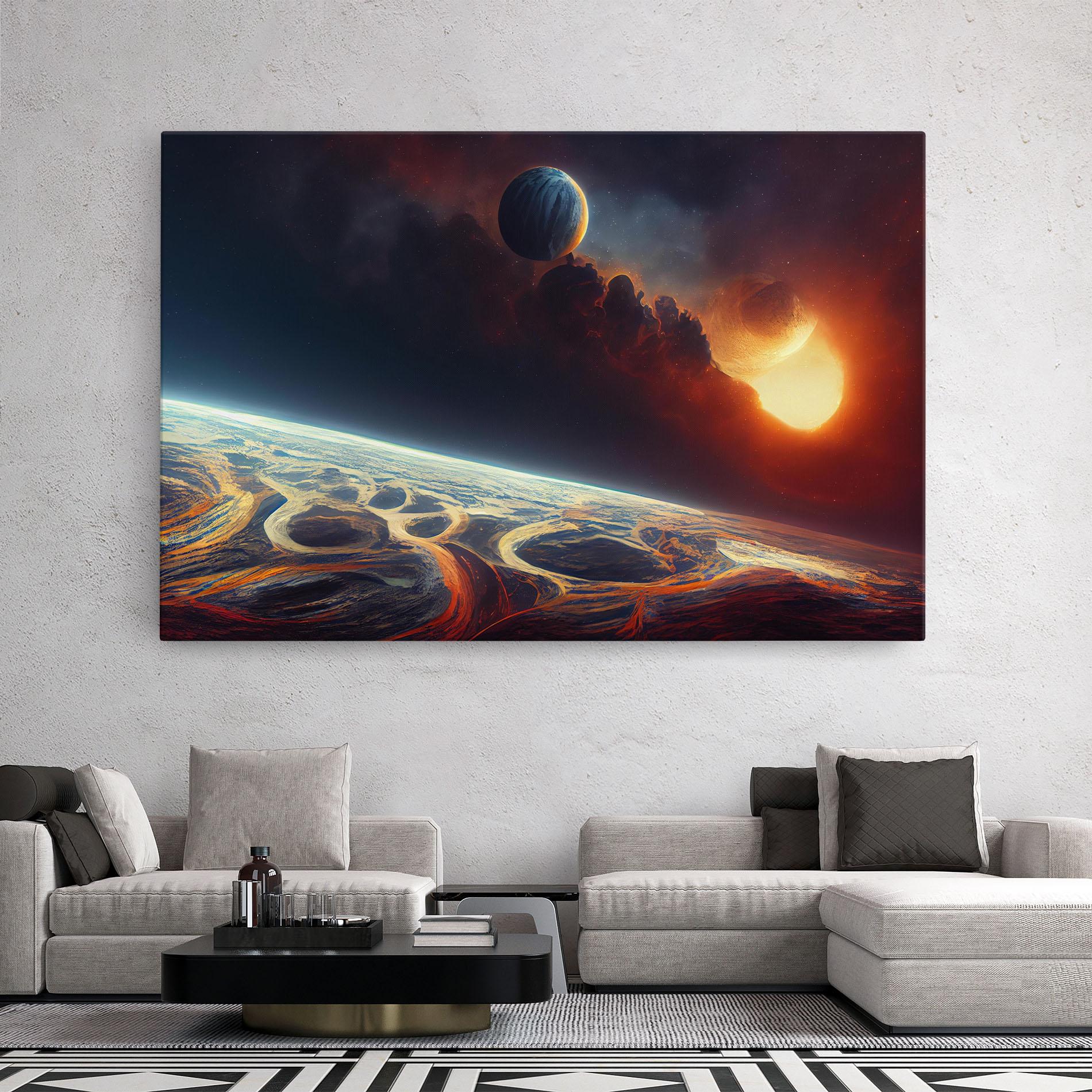 Tablou Canvas Cosmic Craze mockup 2