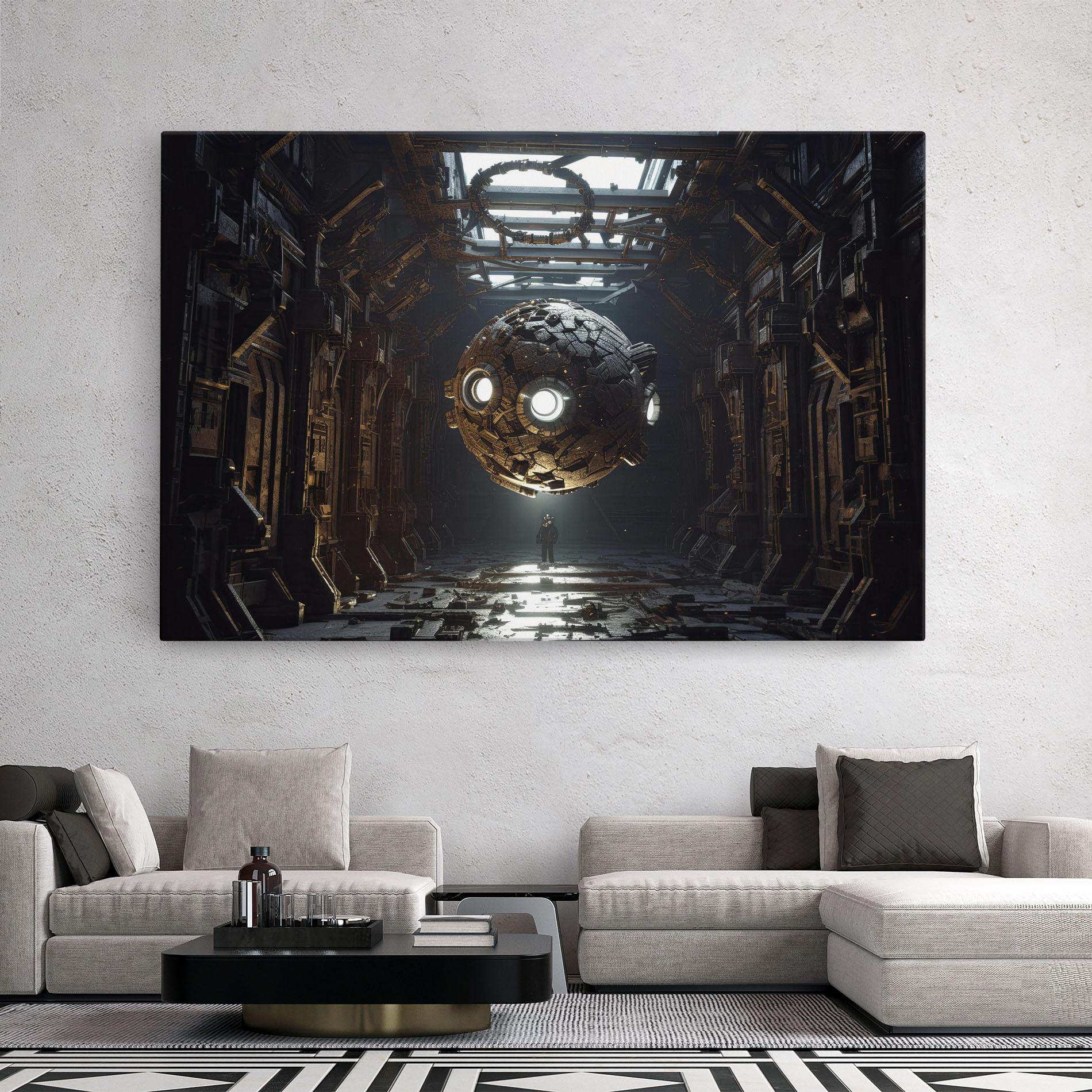 Tablou Canvas Cryptic Art mockup 2