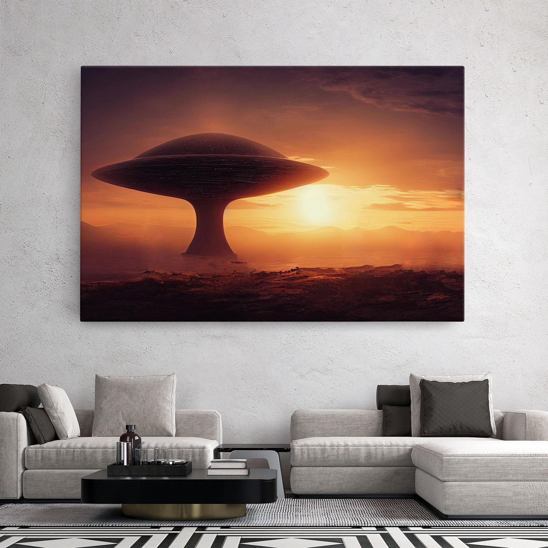 Tablou Canvas Fantasy Science Fiction mockup 2