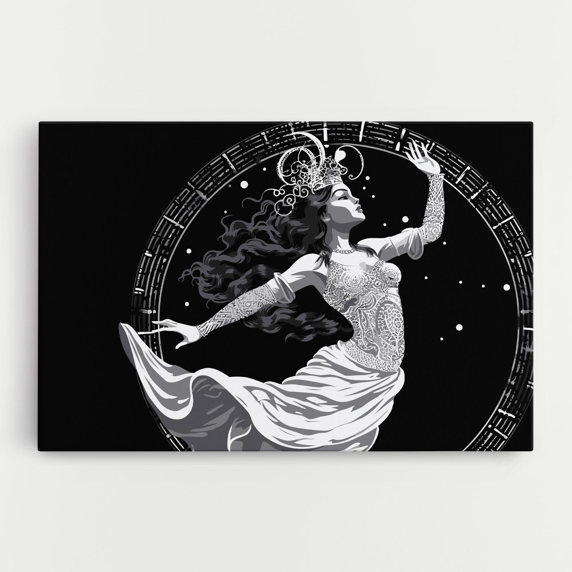 Tablou Canvas Beautiful Witch mockup 0