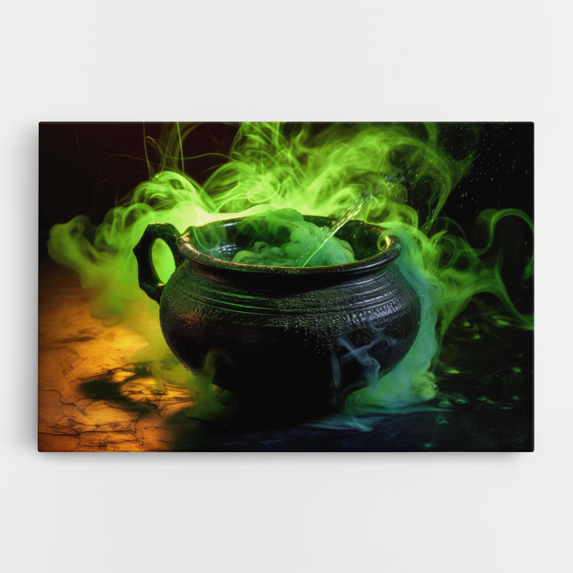 Tablou Canvas Green Portion mockup 0