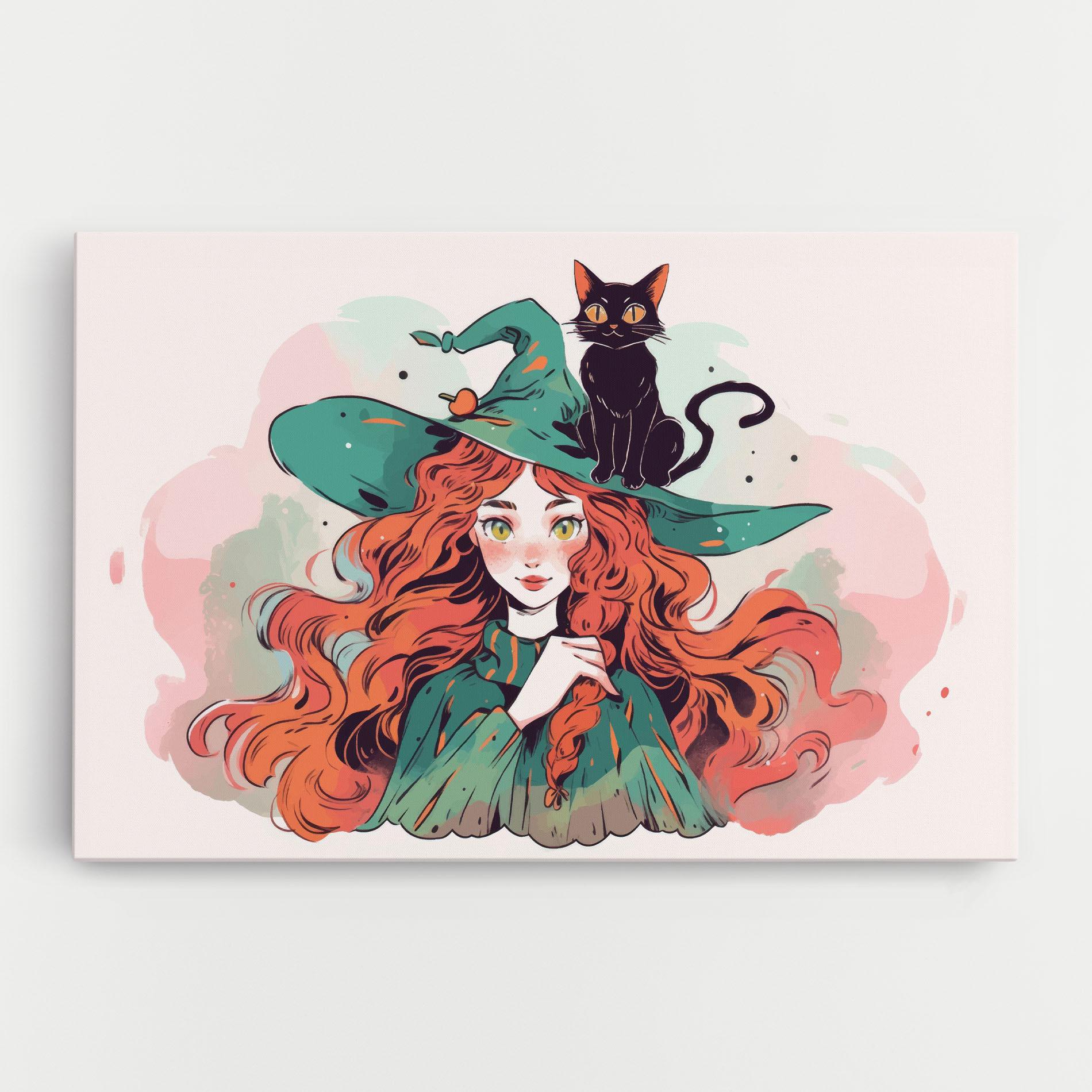 Tablou Canvas Red Air Witch mockup 0