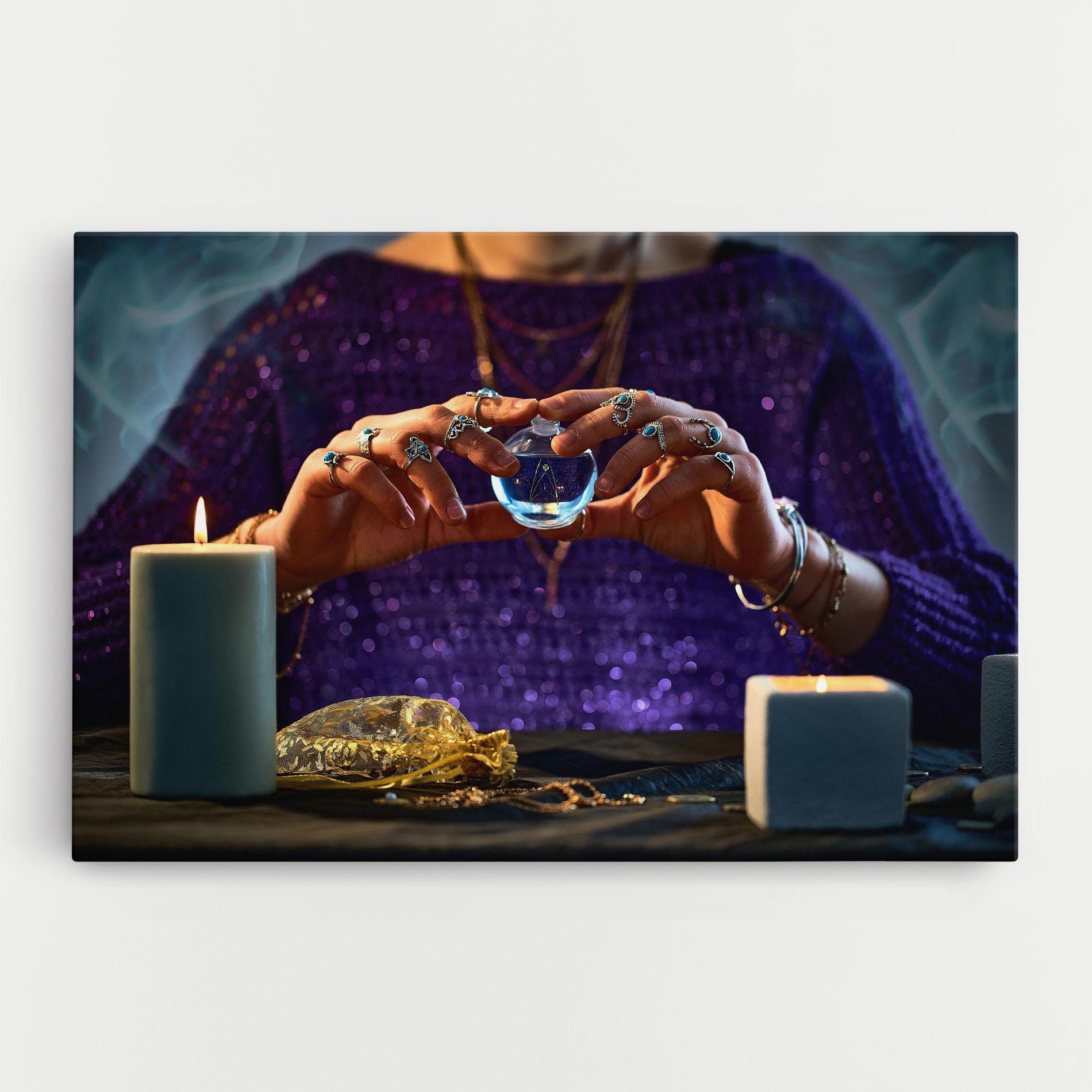 Tablou Canvas Witch Magic mockup 0