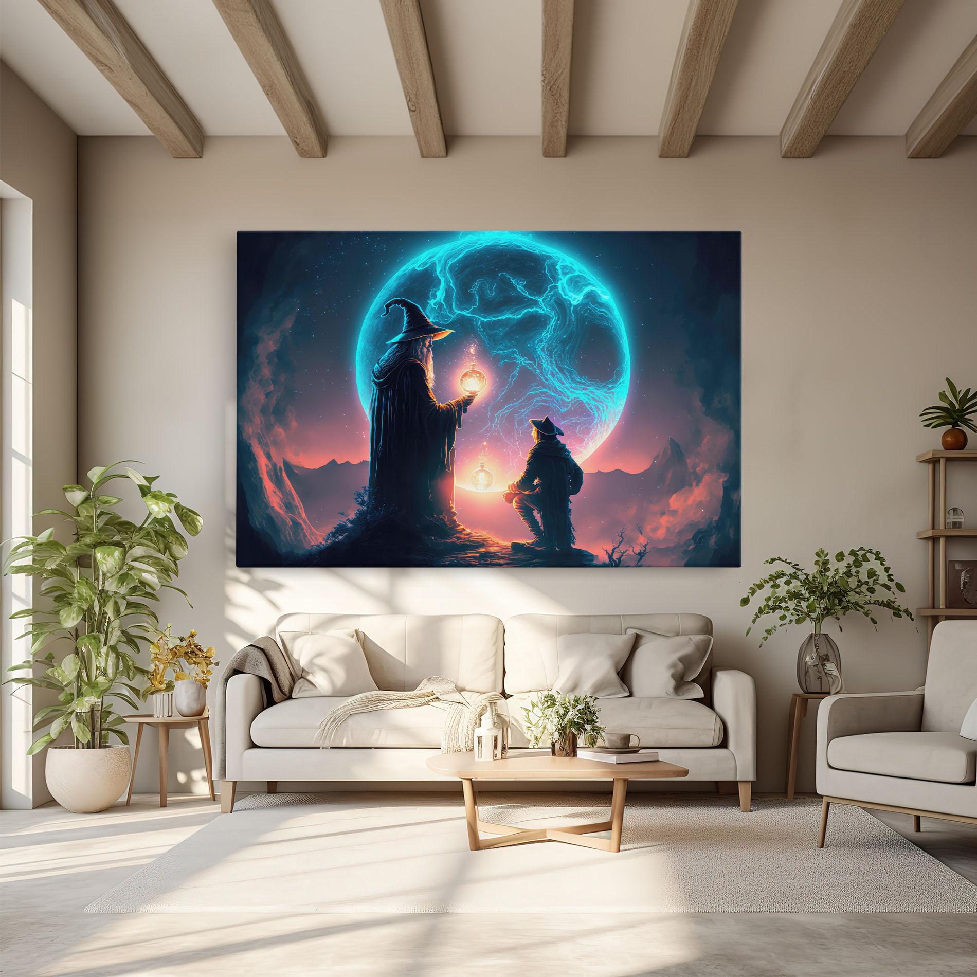 Tablou Canvas Wizard Magic mockup 6