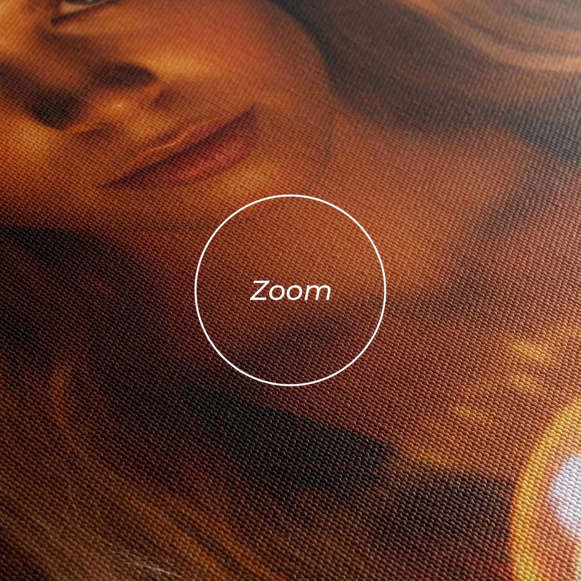 Tablou Canvas Beautiful Woman Witch mockup 3