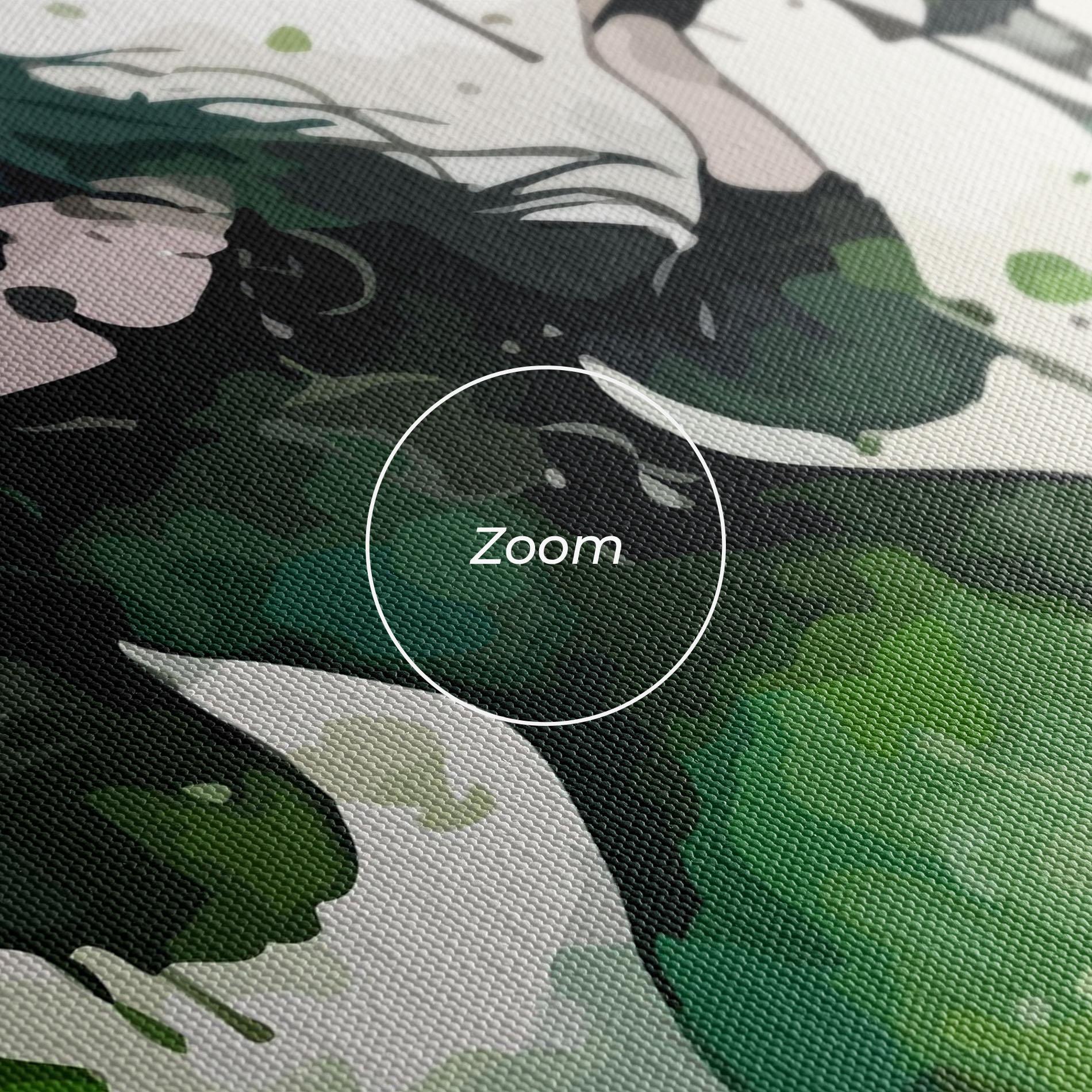 Tablou Canvas Green Light Witch mockup 3