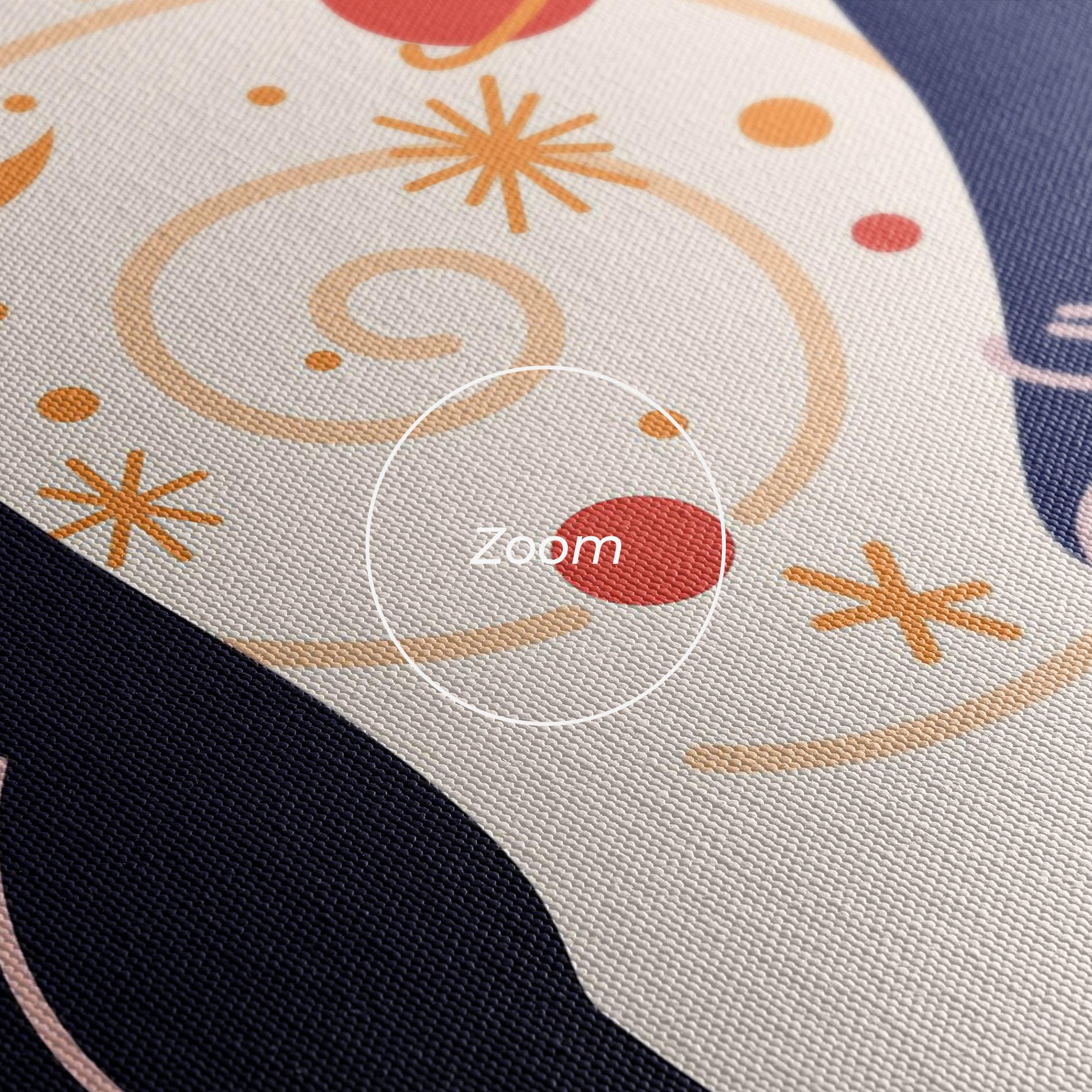 Tablou Canvas Magic Purple Hands mockup 3