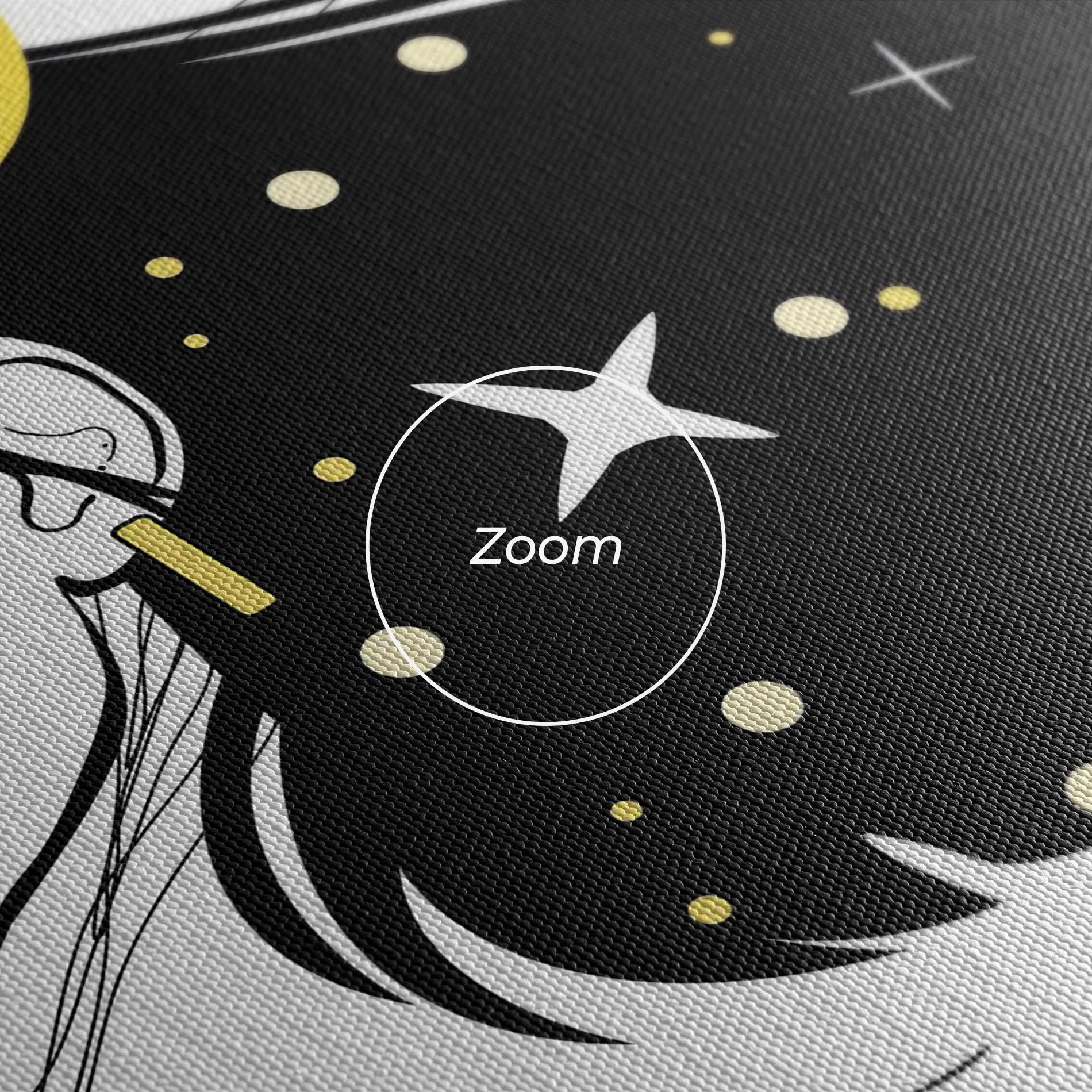 Tablou Canvas Night Witch mockup 3