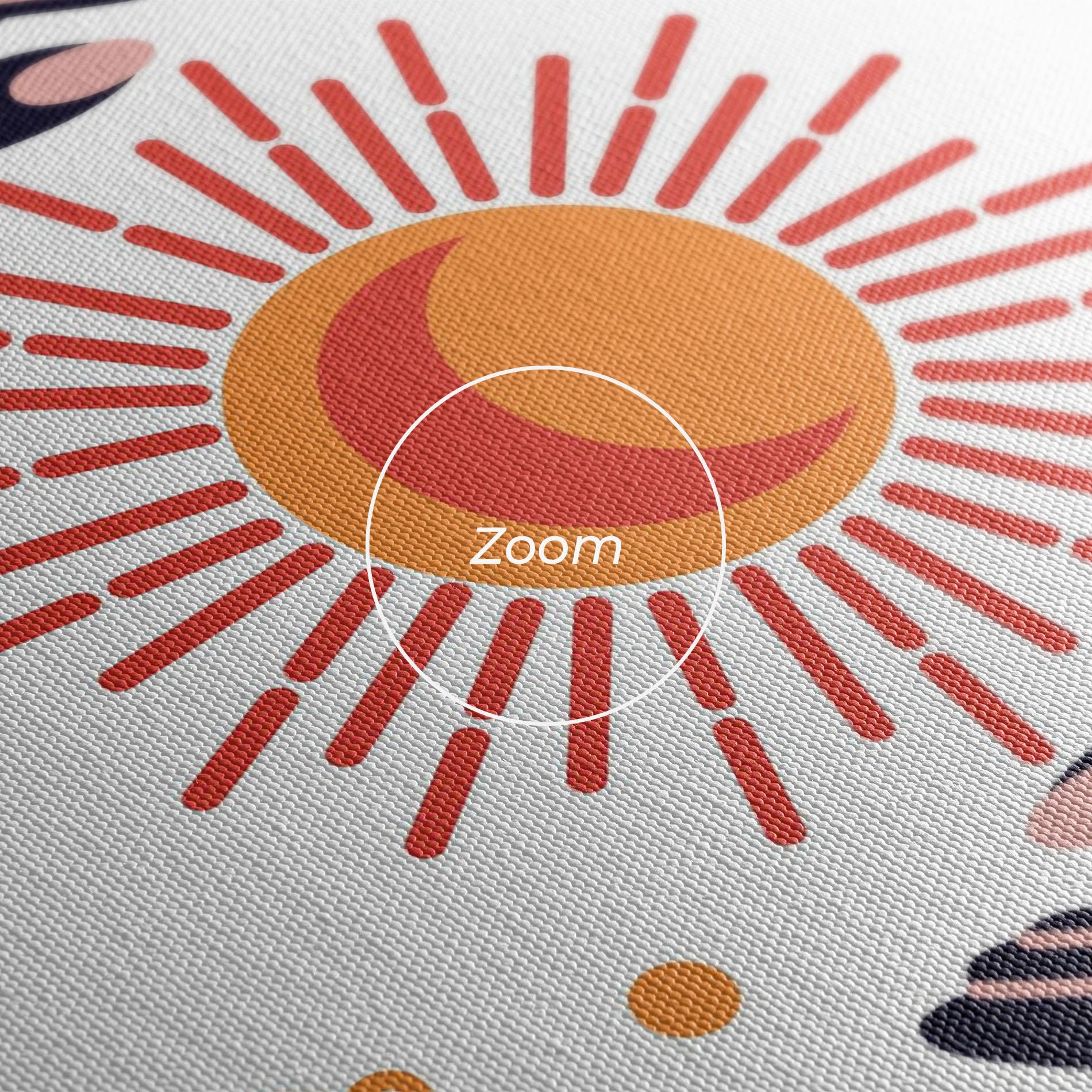 Tablou Canvas Purple Magic Hands mockup 3