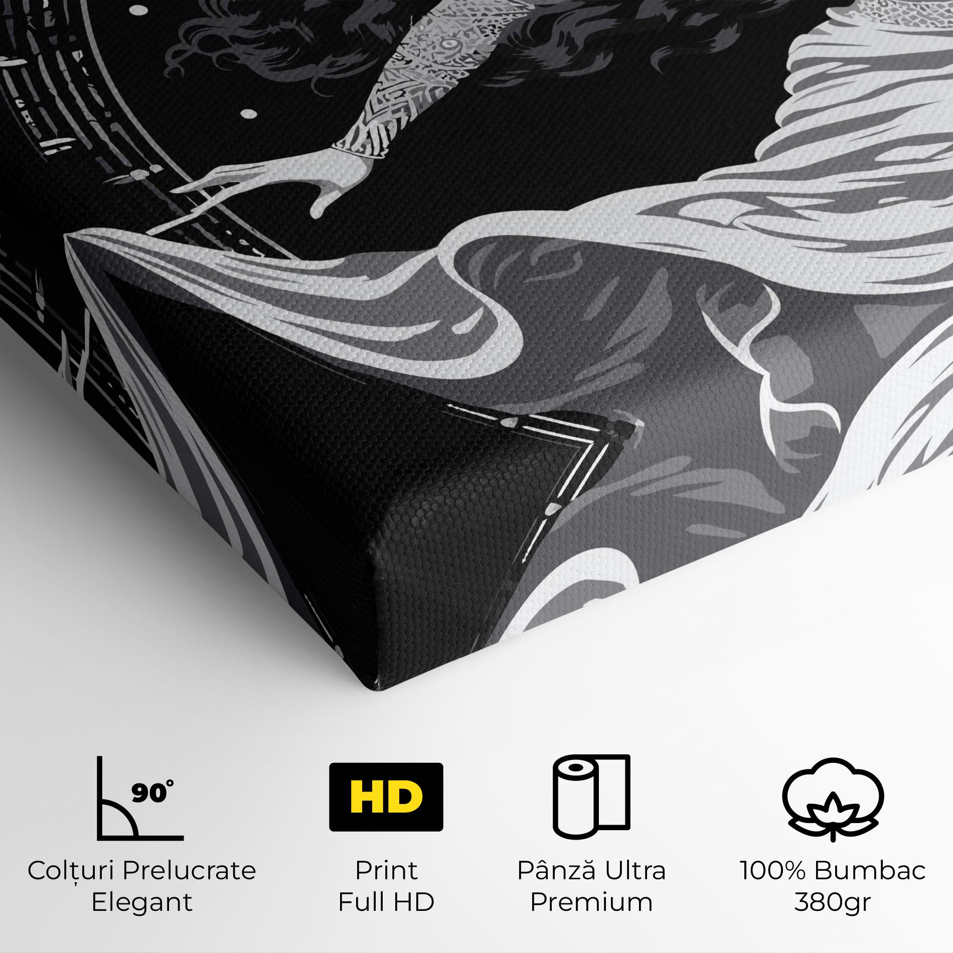 Tablou Canvas Beautiful Witch mockup 4