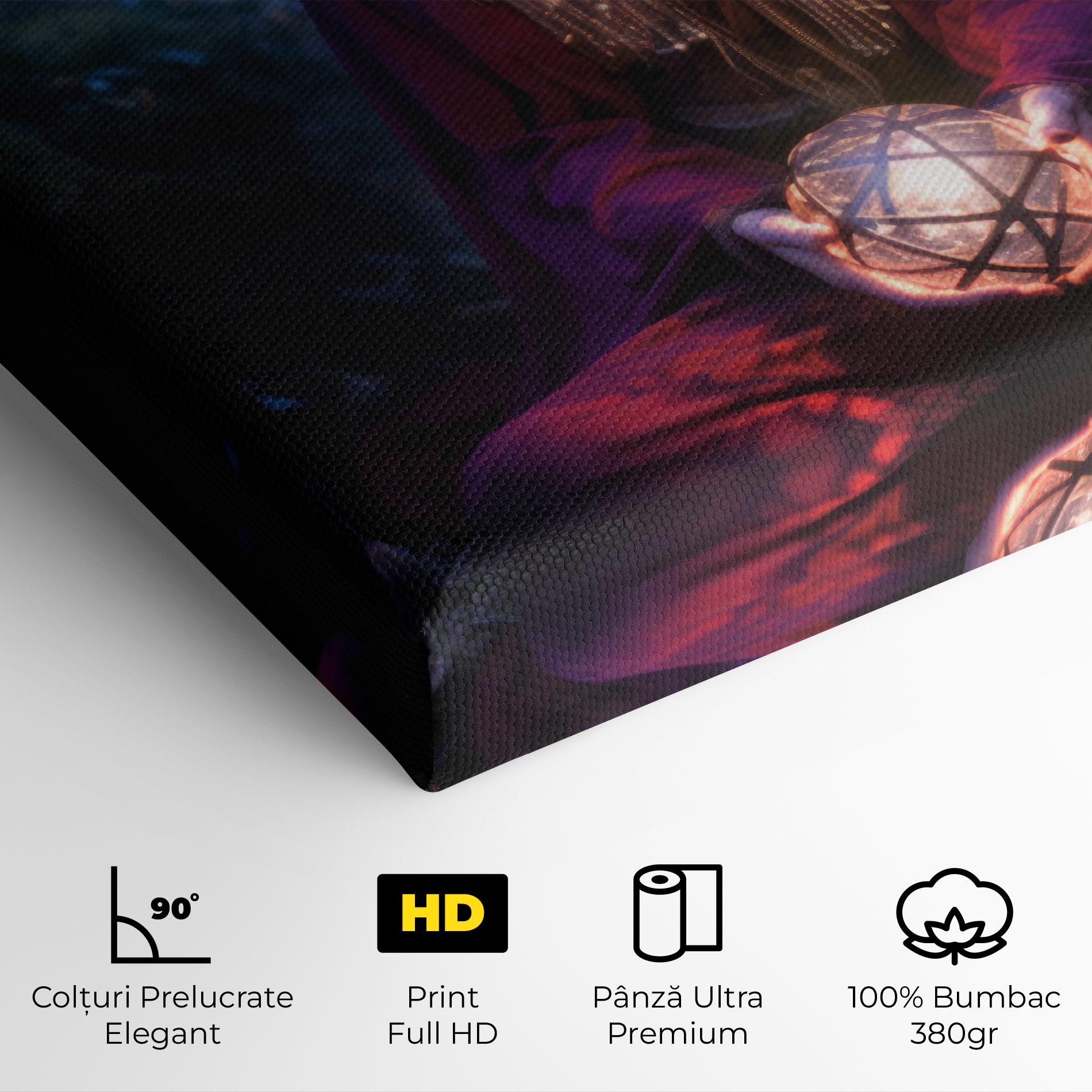 Tablou Canvas Garden Witch mockup 4