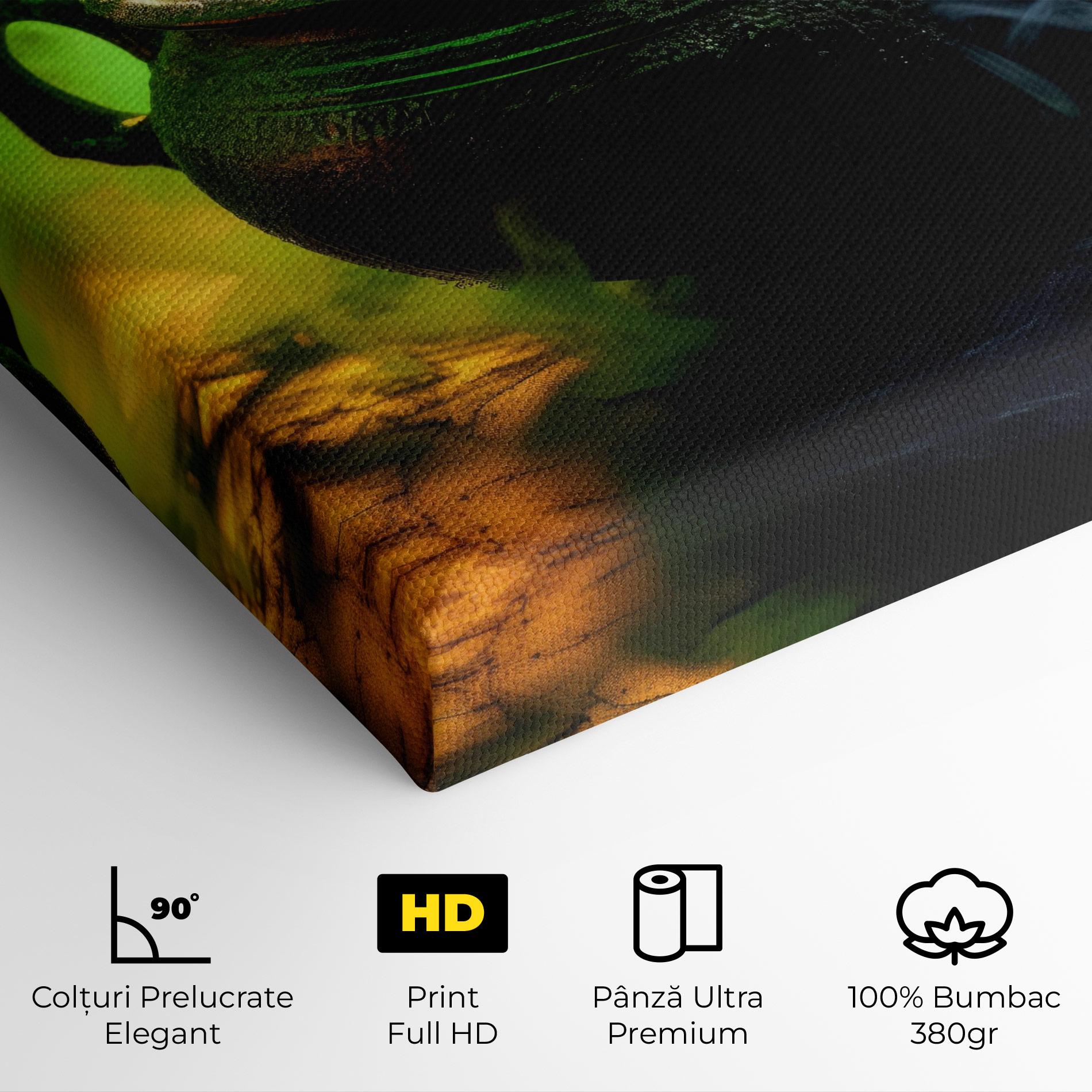 Tablou Canvas Green Portion mockup 4