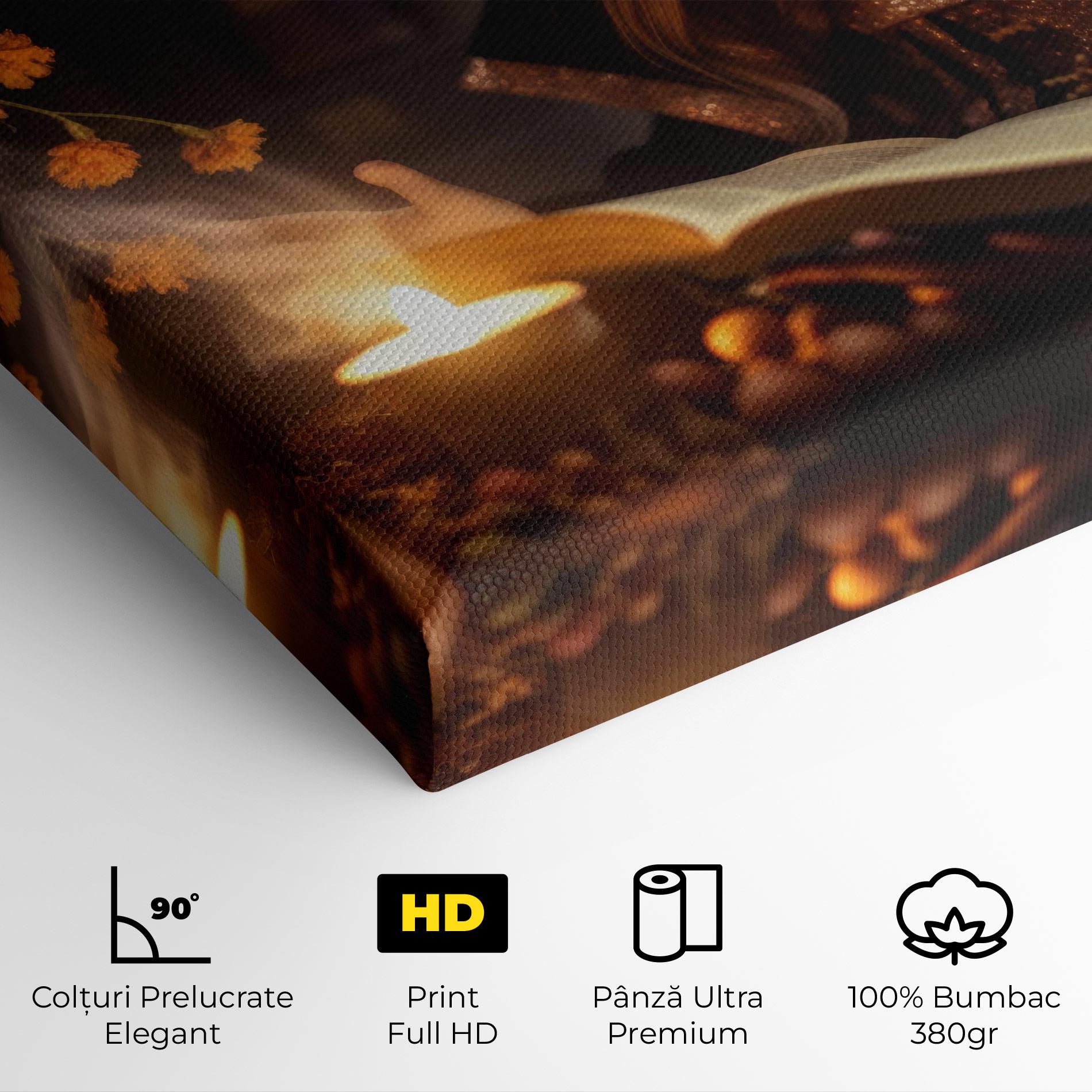 Tablou Canvas Little Witch mockup 4