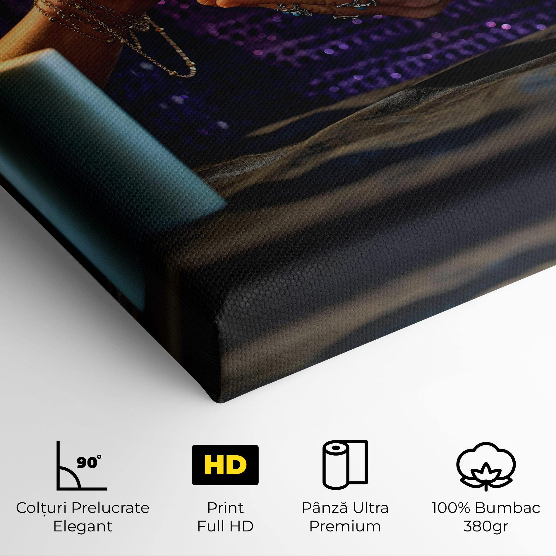 Tablou Canvas Witch Magic Smoke mockup 4