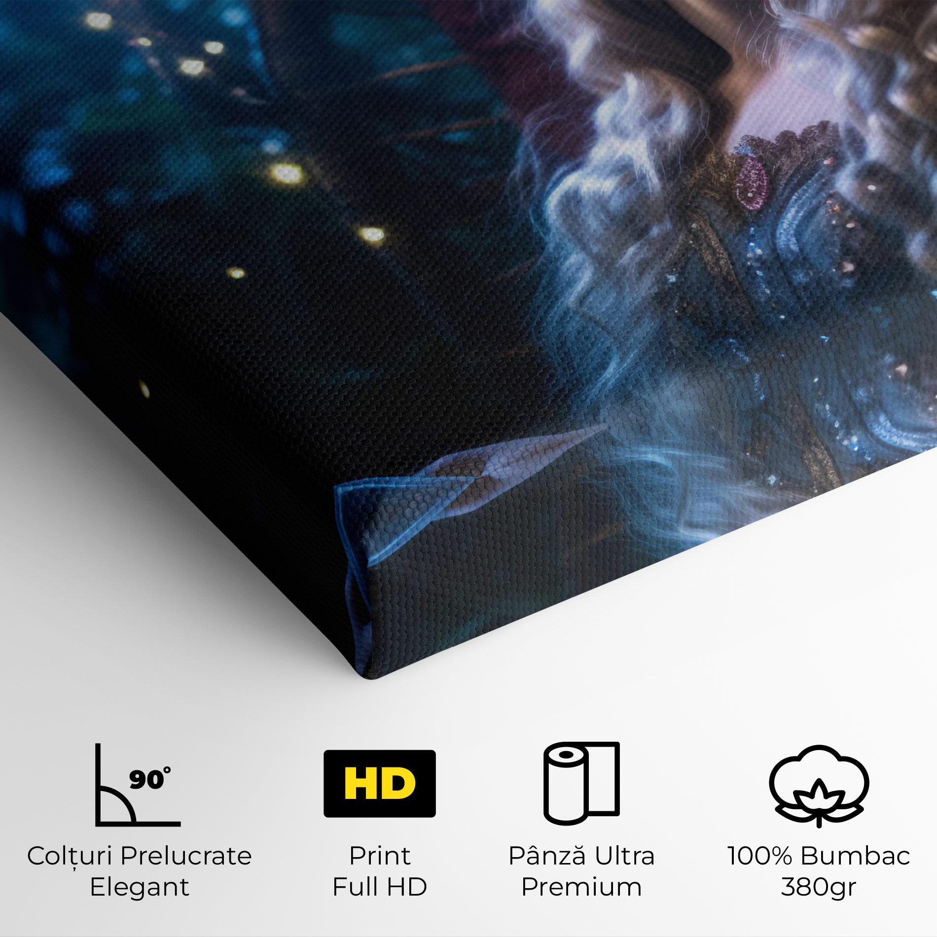 Tablou Canvas Witch Sleeping mockup 4