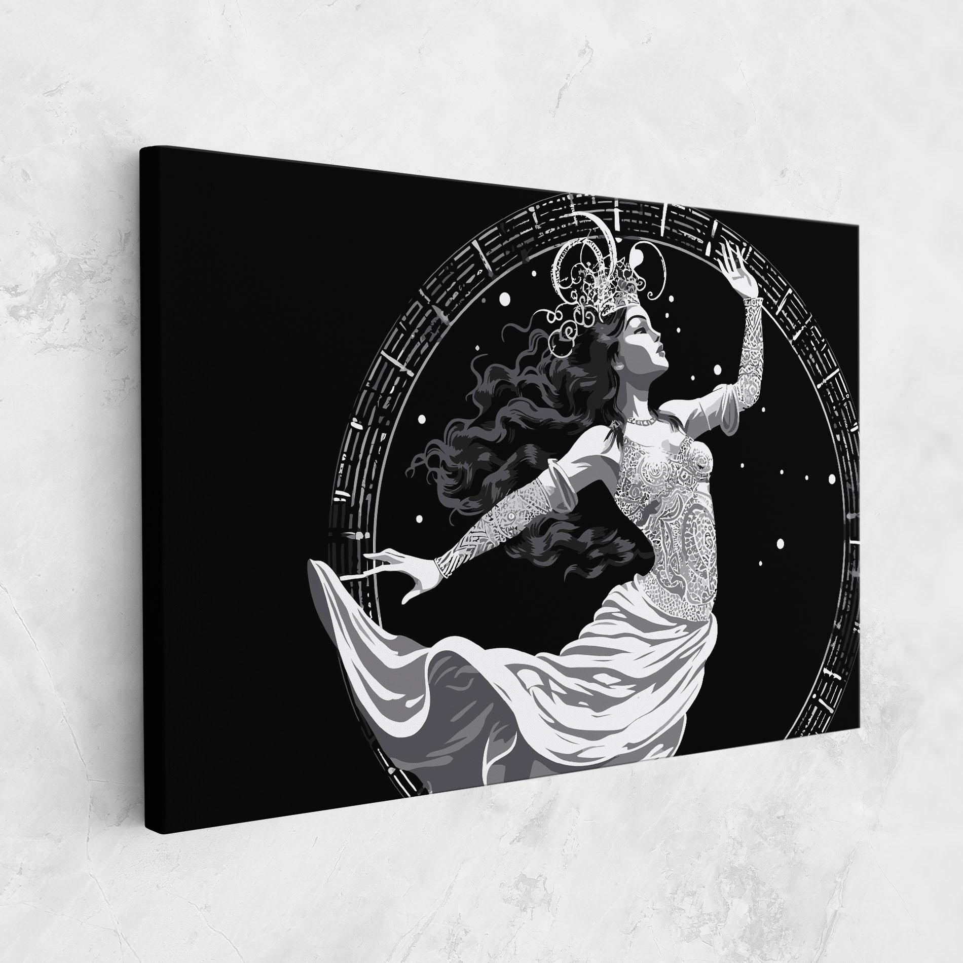 Tablou Canvas Beautiful Witch mockup 1