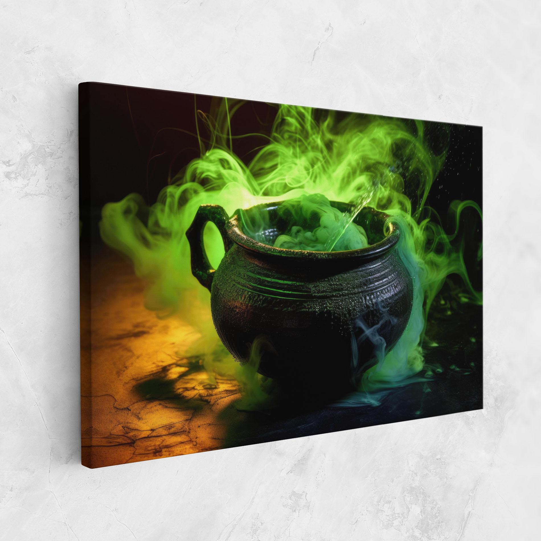 Tablou Canvas Green Portion mockup 1